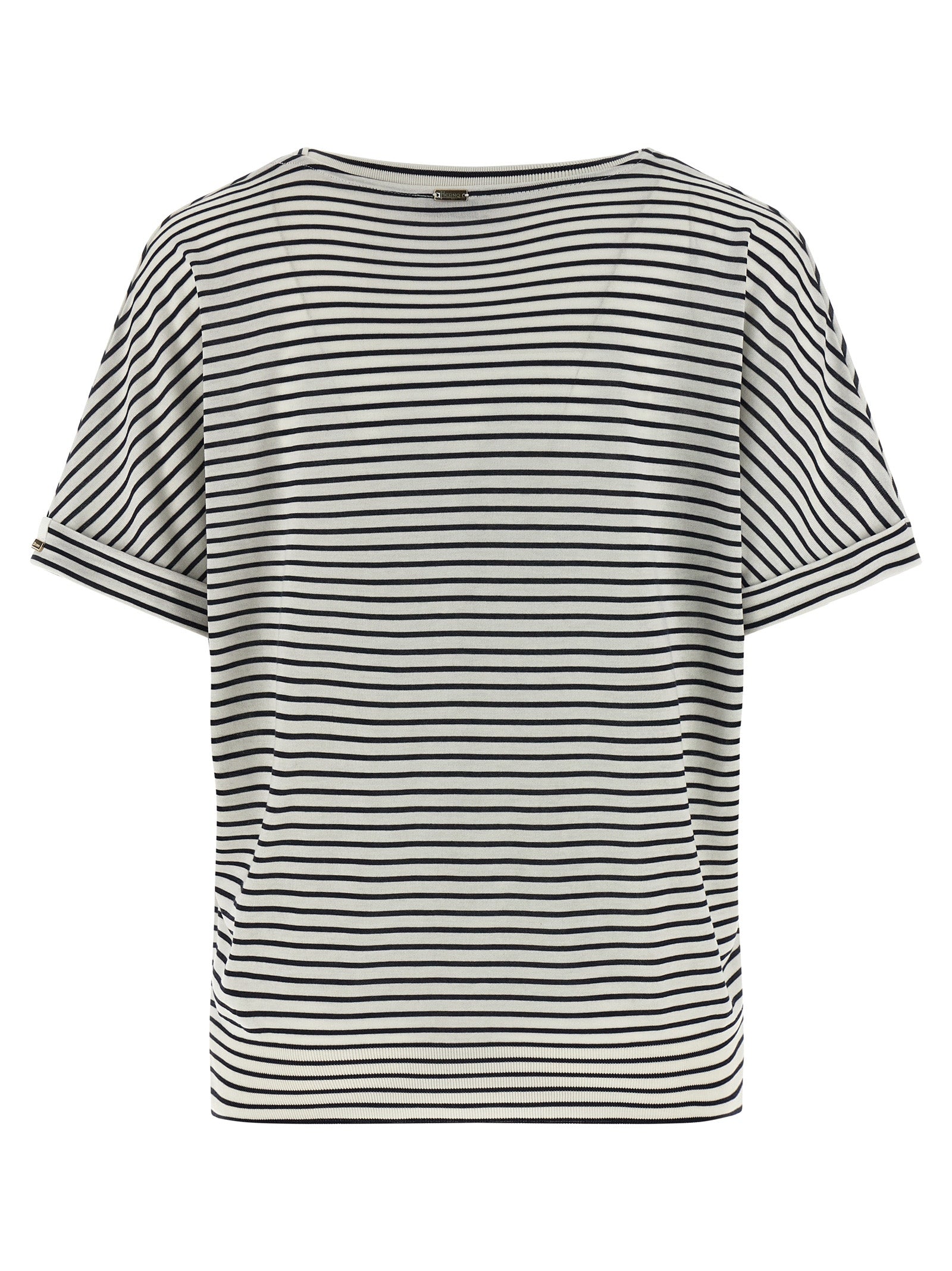 Herno Blue Lyocell Women's T-Shirt