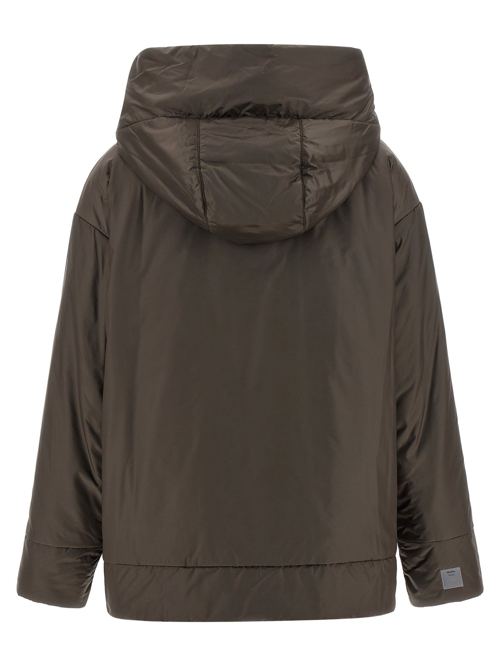 Max Mara Brown Polyester Shell Women's Jacket
