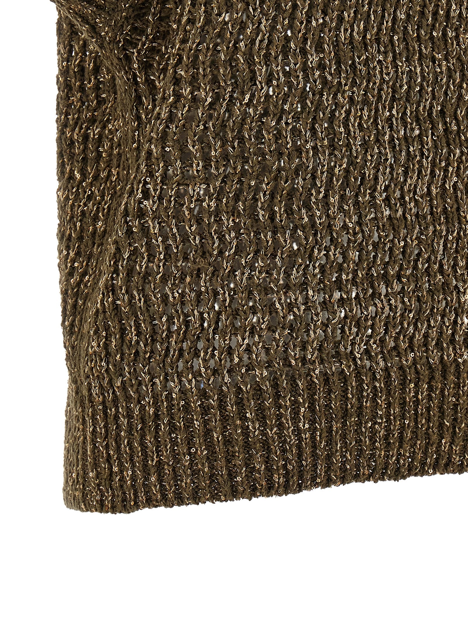 Max Mara Bicolor Cotton Women's Cardigan