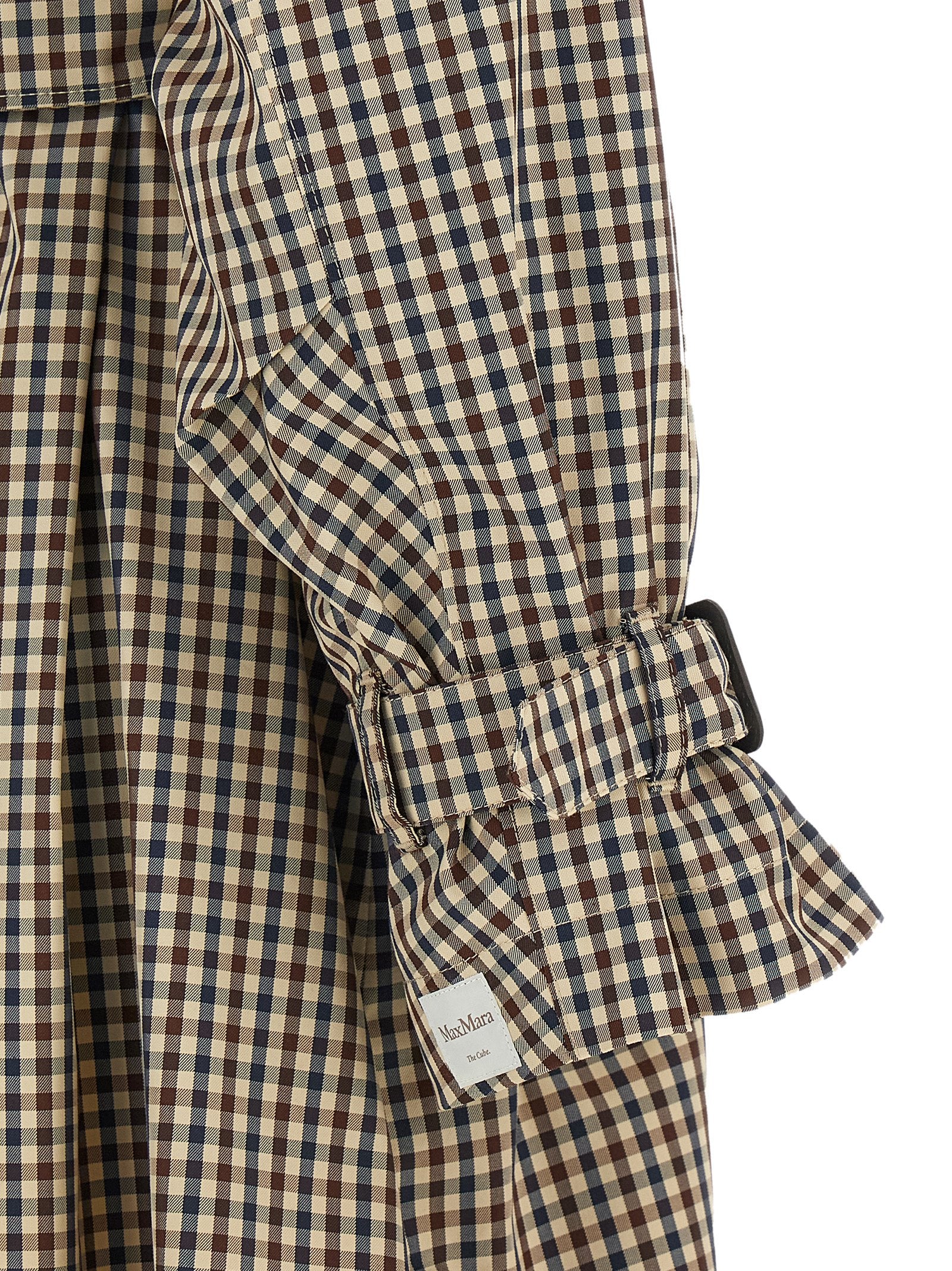Max Mara Brown Cotton Women's Coat