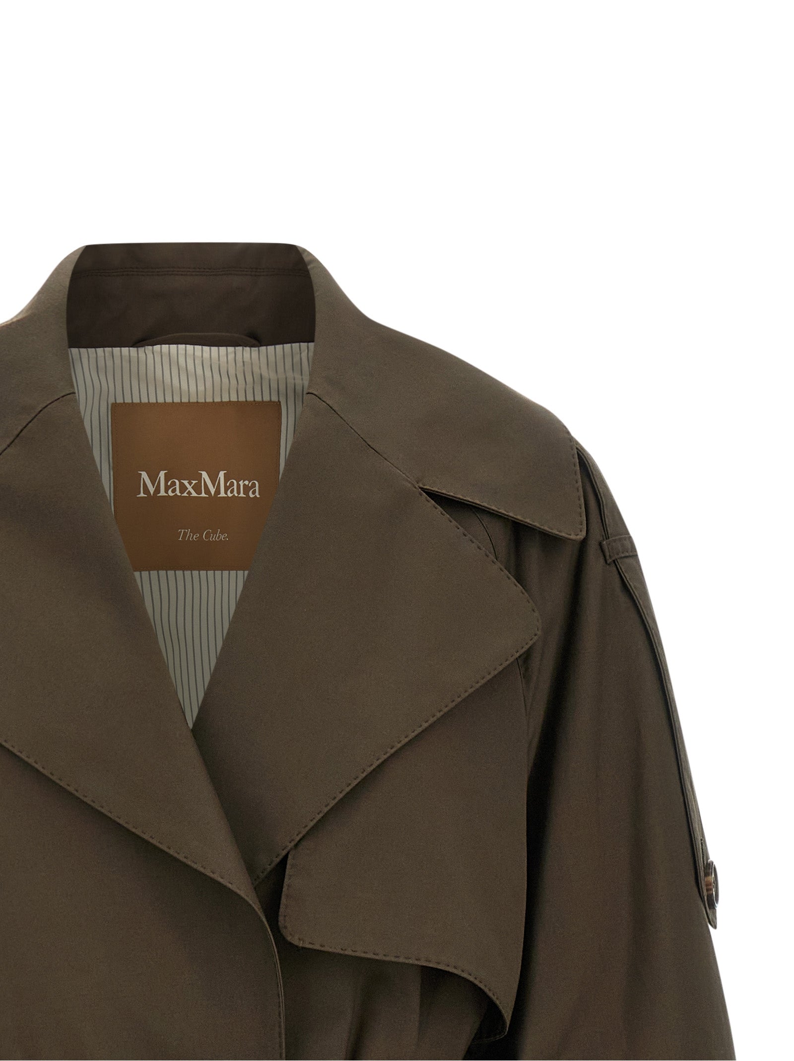 Max Mara Bicolor Cotton Women's Coat