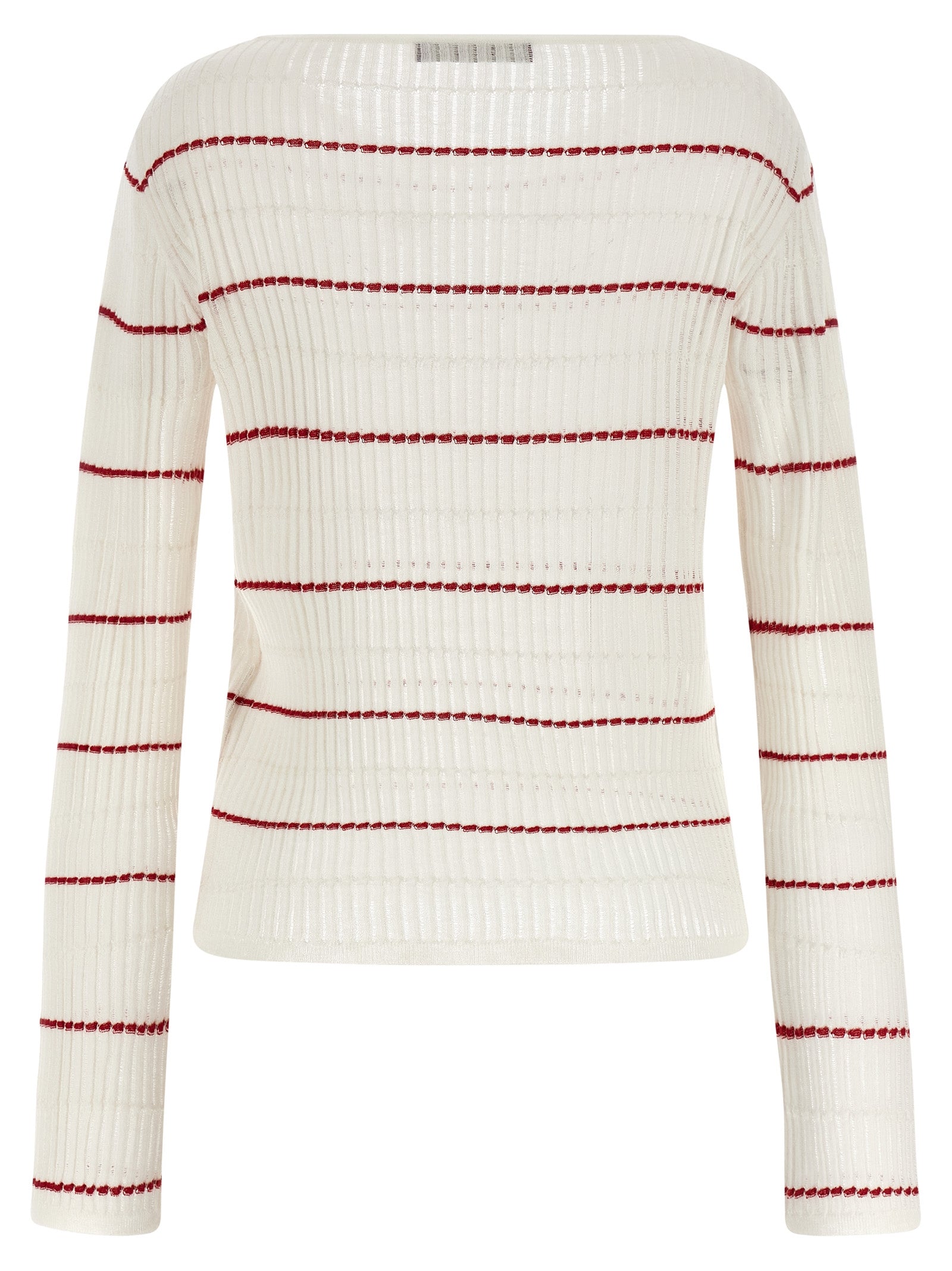 Max Mara White Silk Women's Cardigan