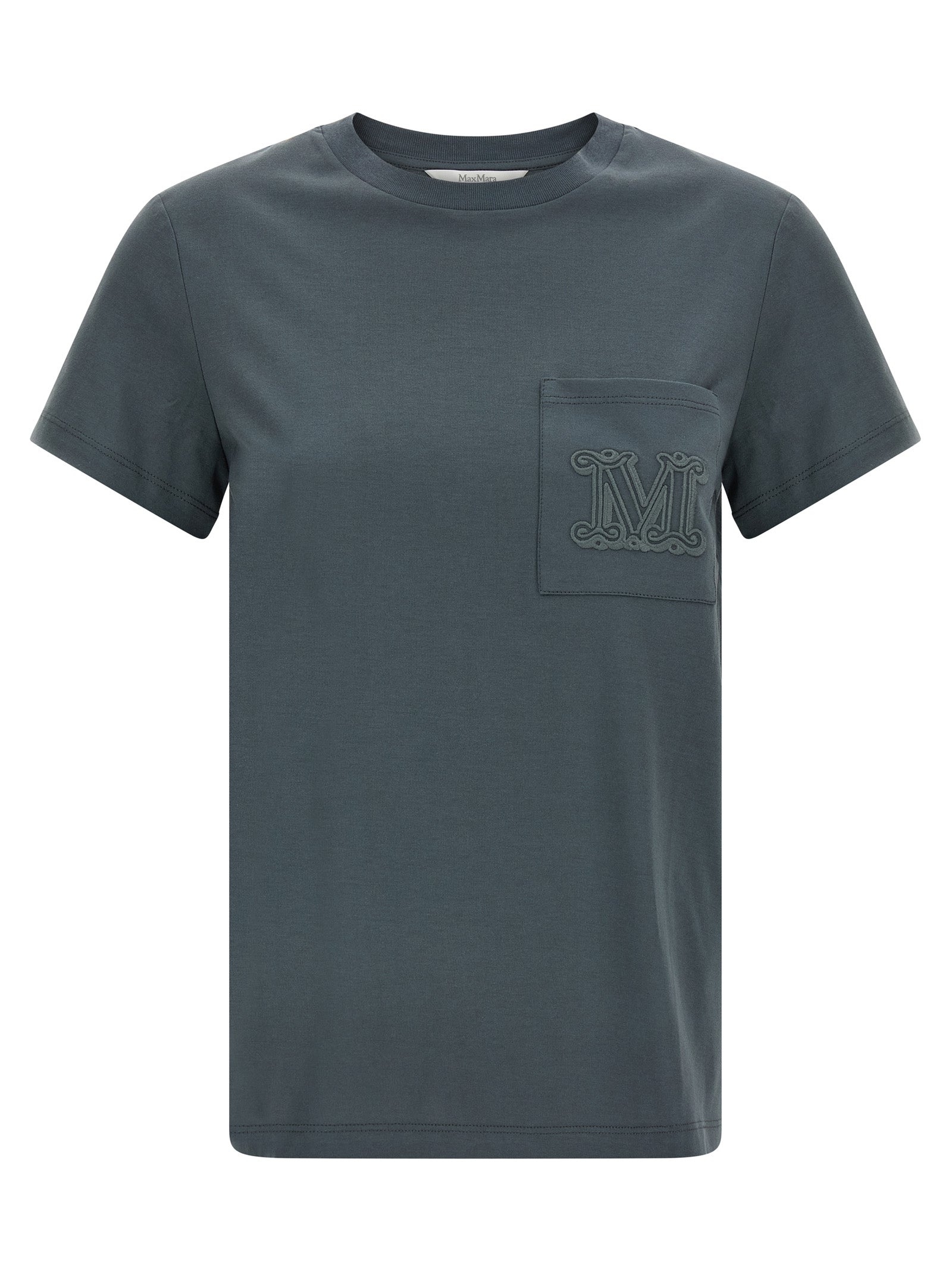 Max Mara Gray Cotton Women's T-Shirt