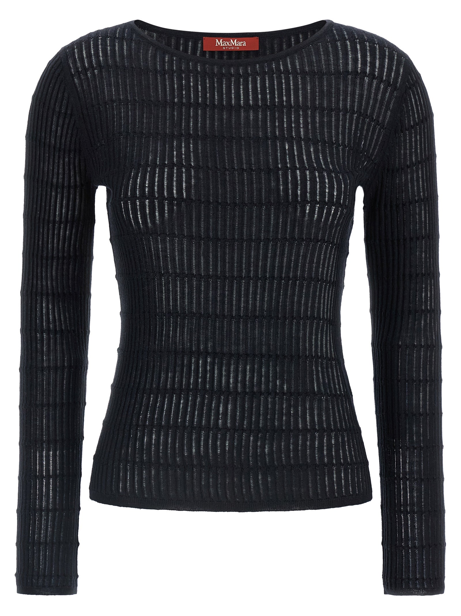 Max Mara Blue Silk Women's Cardigan