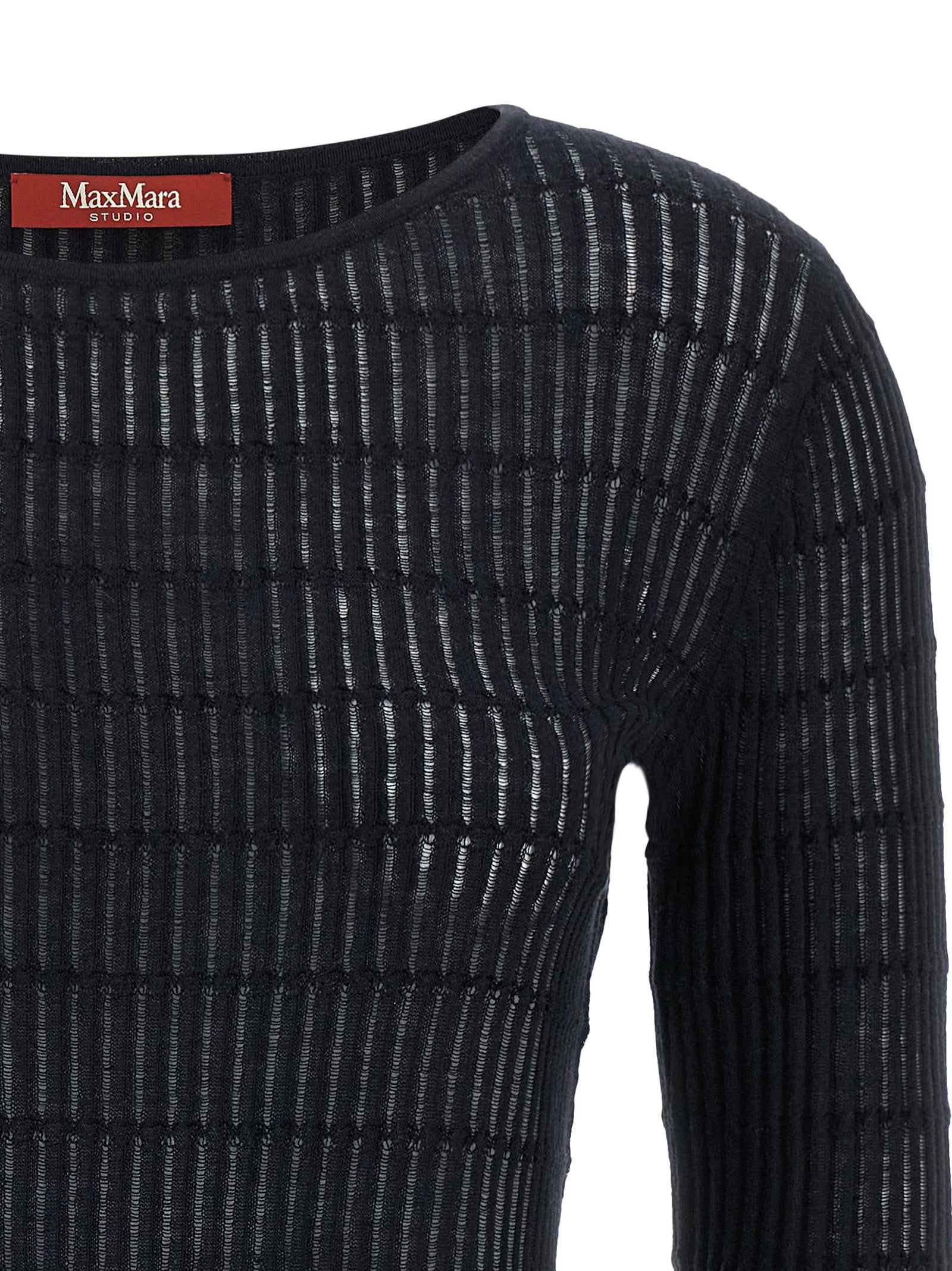 Max Mara Blue Silk Women's Cardigan