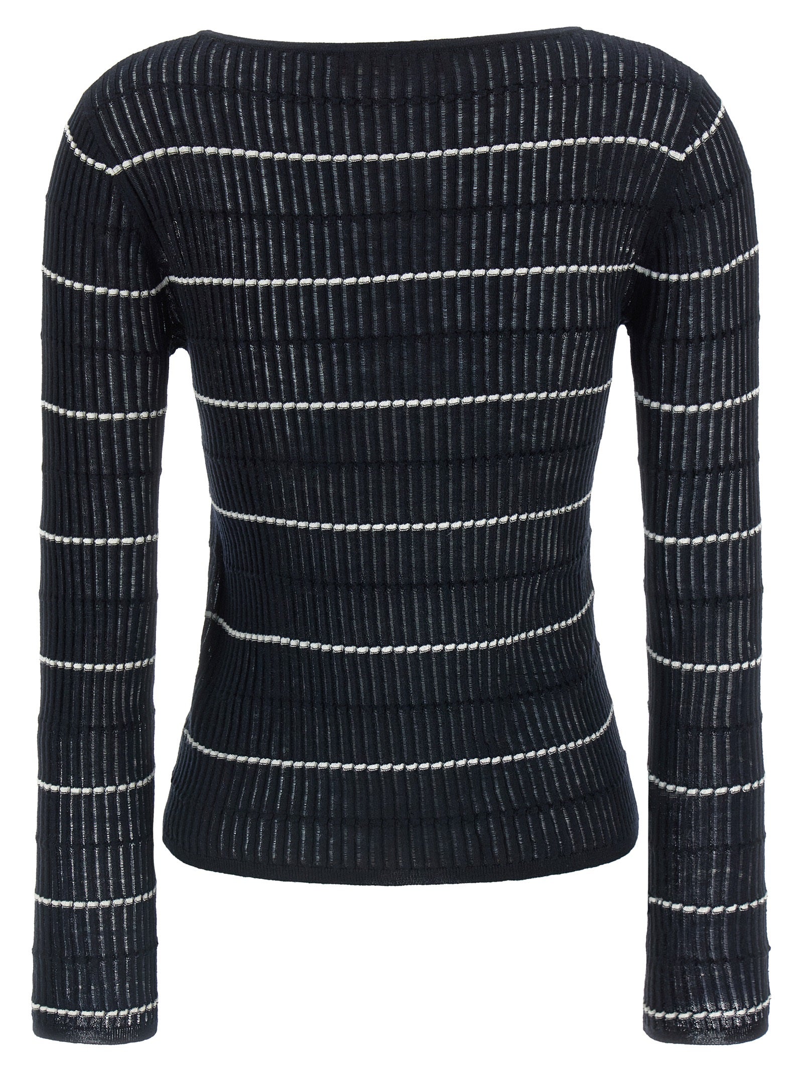 Max Mara Blue Silk Women's Cardigan