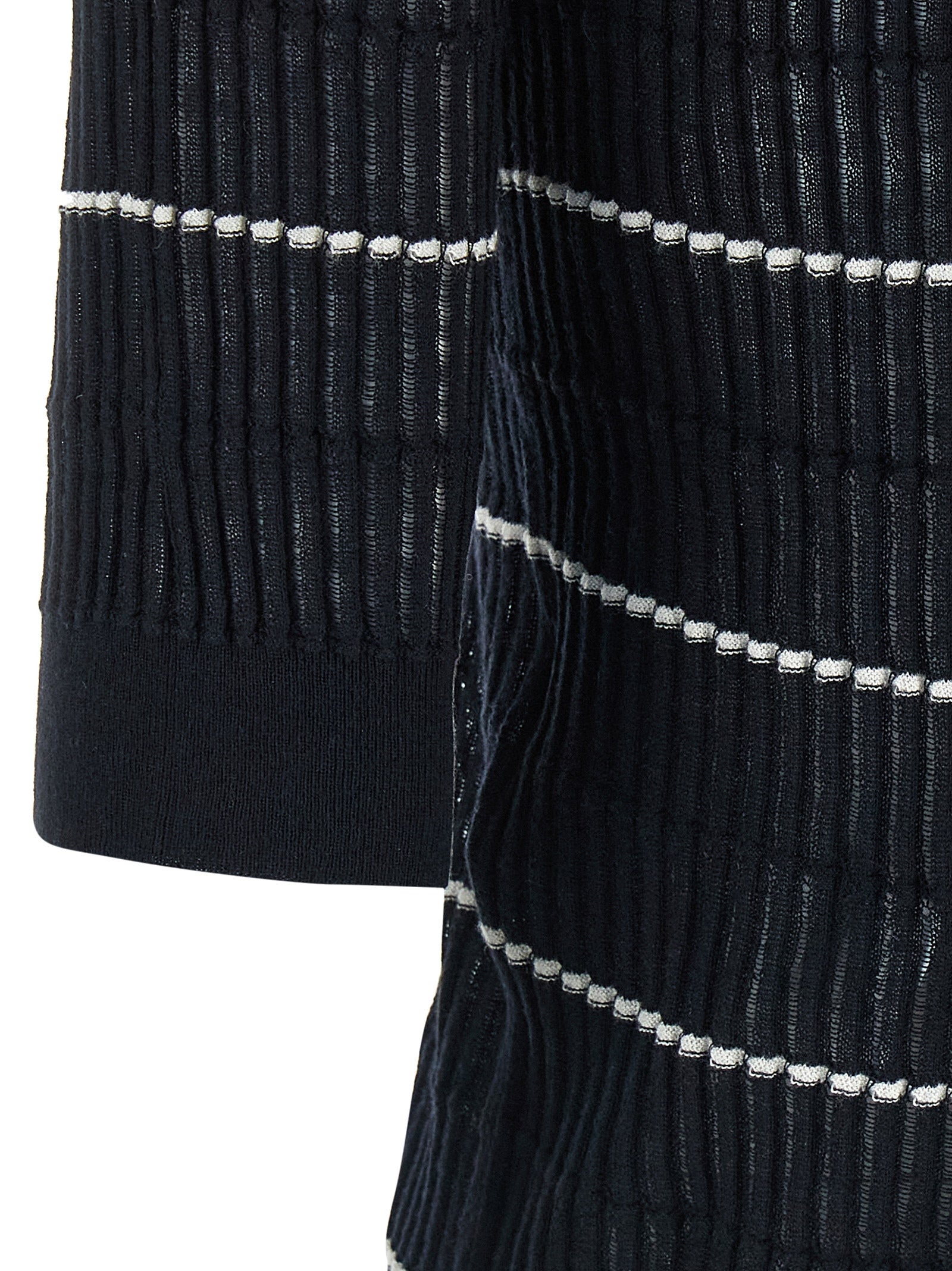 Max Mara Blue Silk Polo Women's Shirt
