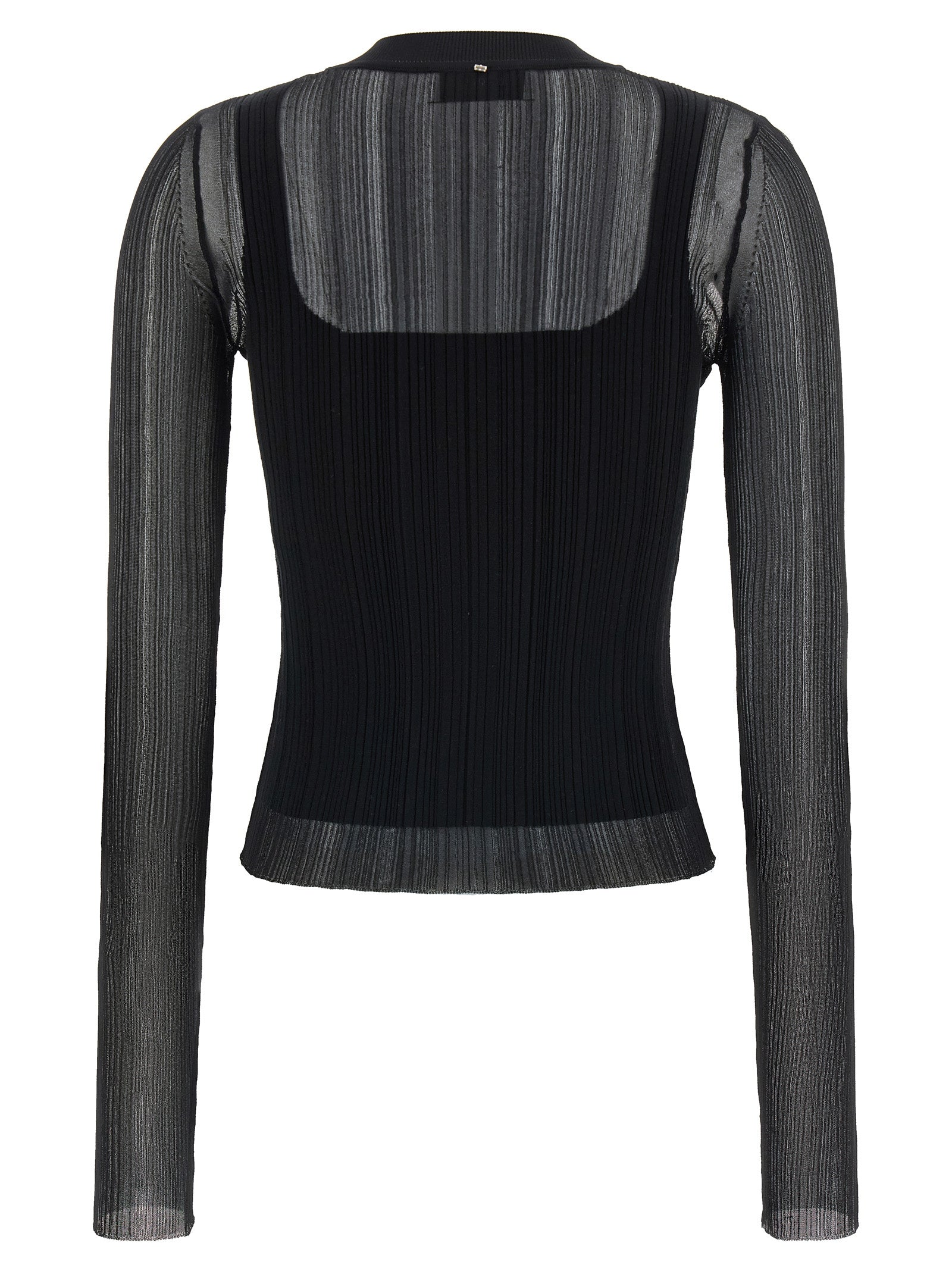 Sportmax Black Viscose Women's Cardigan