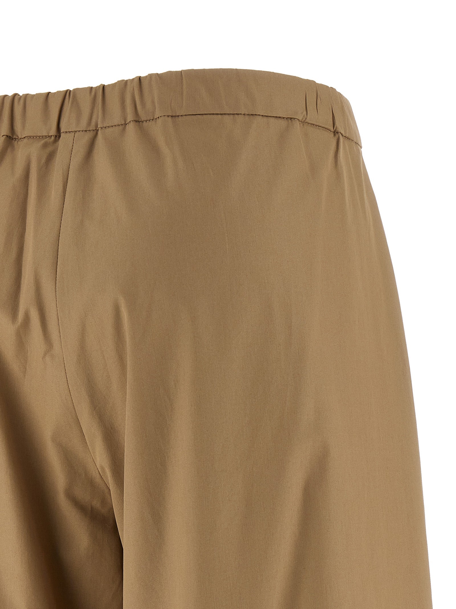 'S Max Mara Beige Cotton Casual Women's Pants
