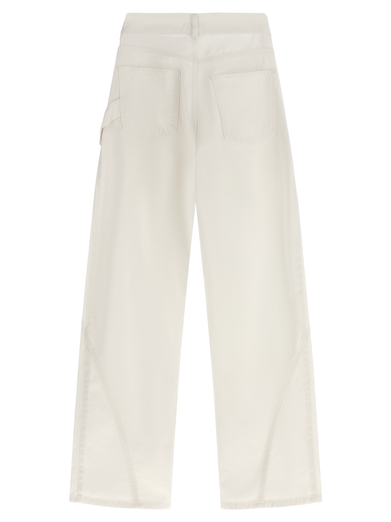 J.W.Anderson White Cotton Jeans Women's Denim