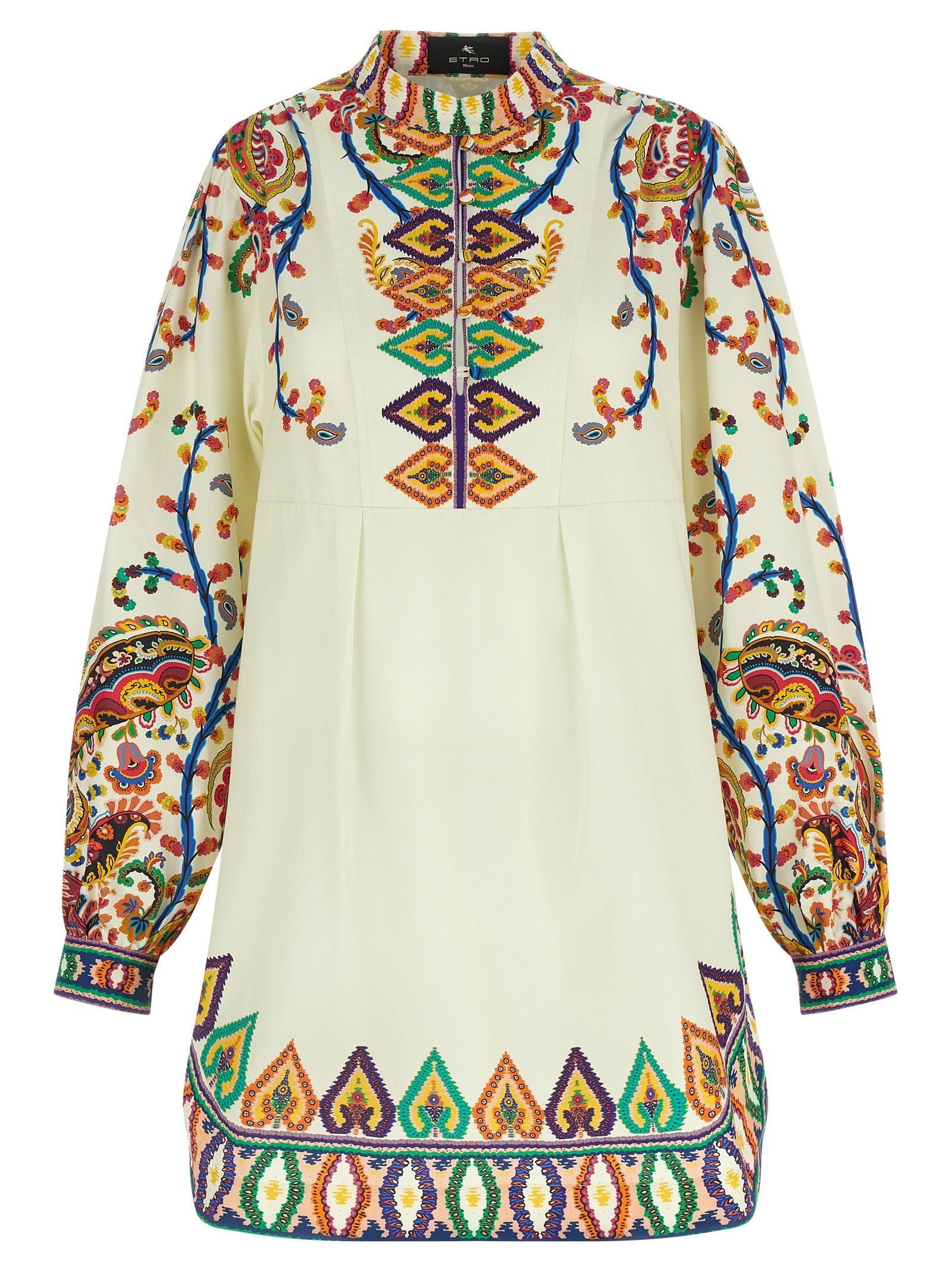 Etro Multicolor Cotton Short Women's Dress