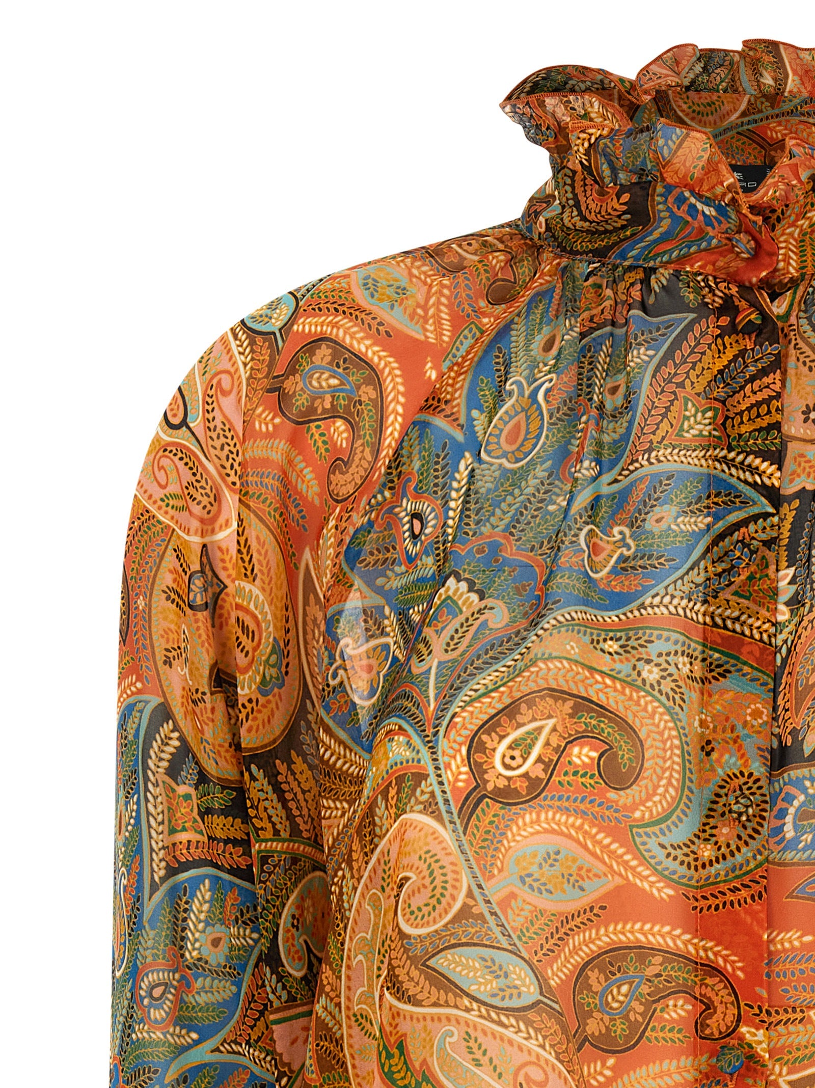 Etro Multicolor Silk Women's Blouse