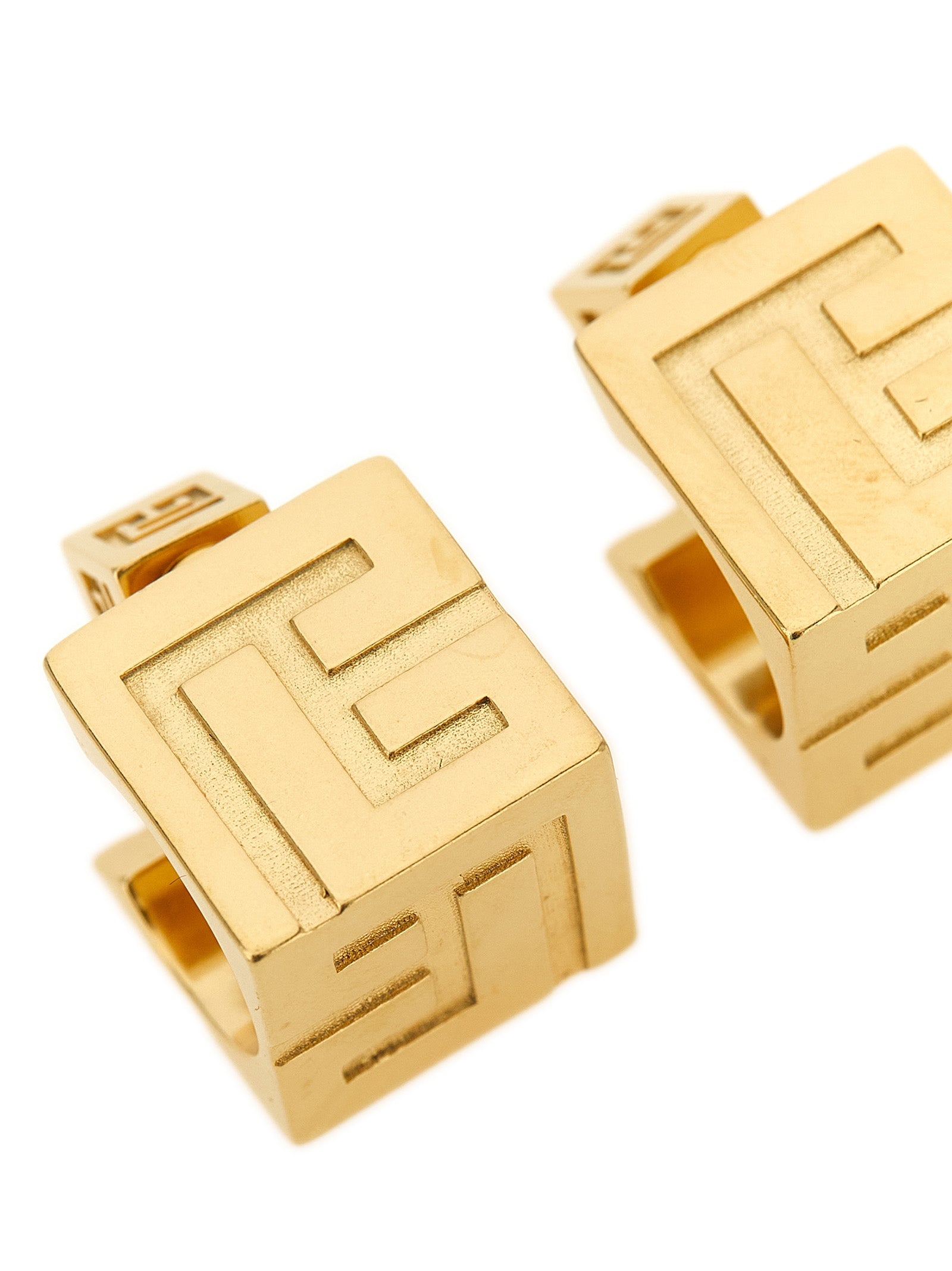 Balmain Gold Brass Women's Earrings