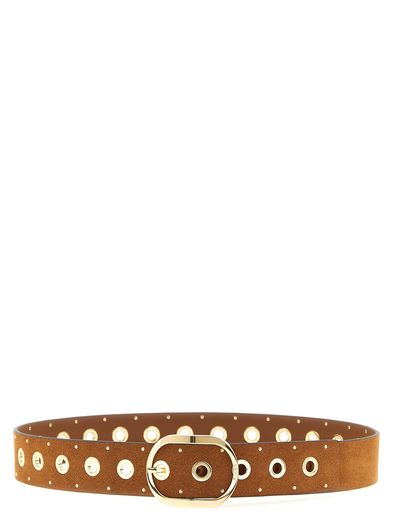 PINKO Brown Lamb Leather Regular Women's Belt