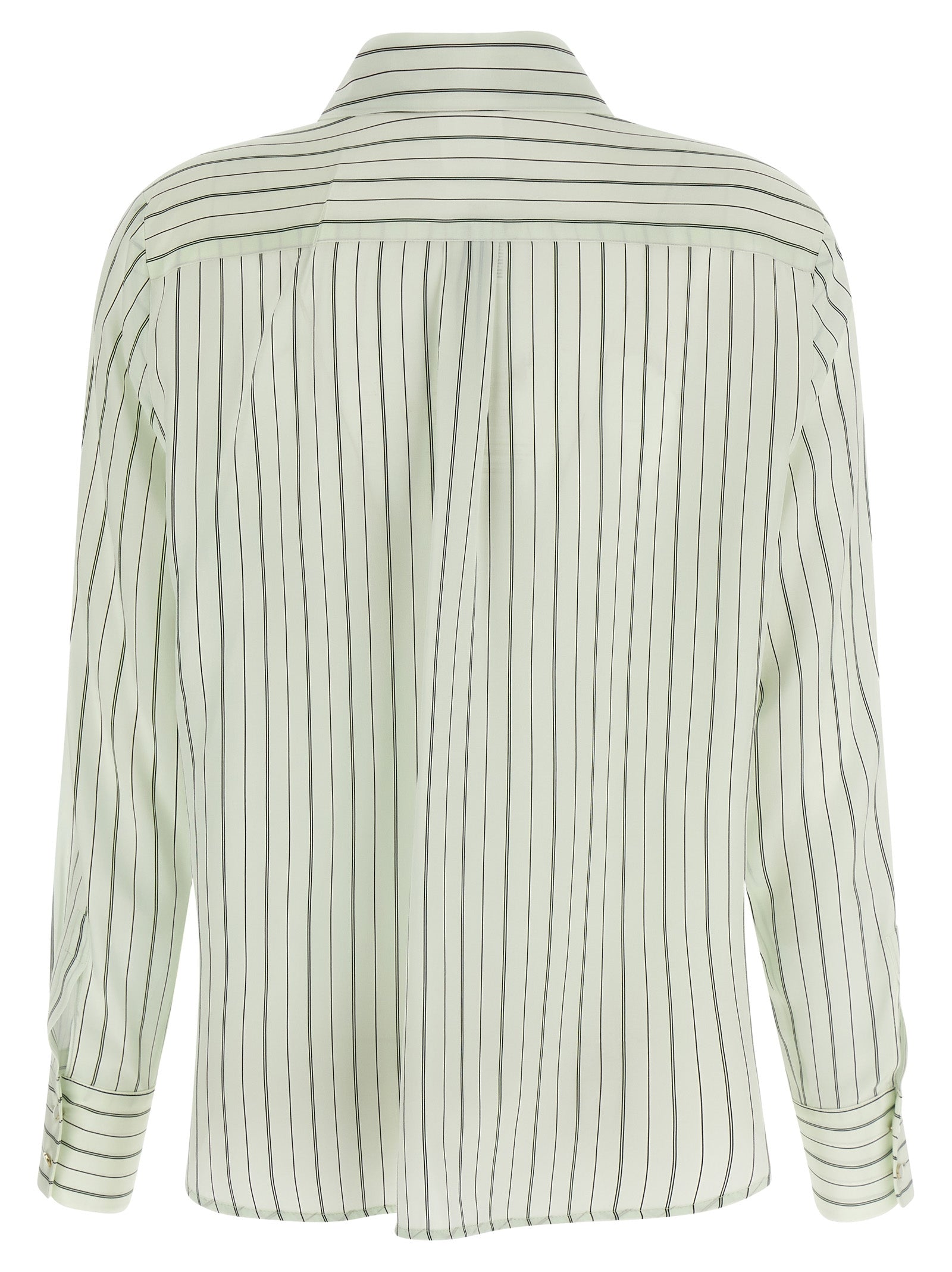 Max Mara Bicolor Silk Women's Blouse