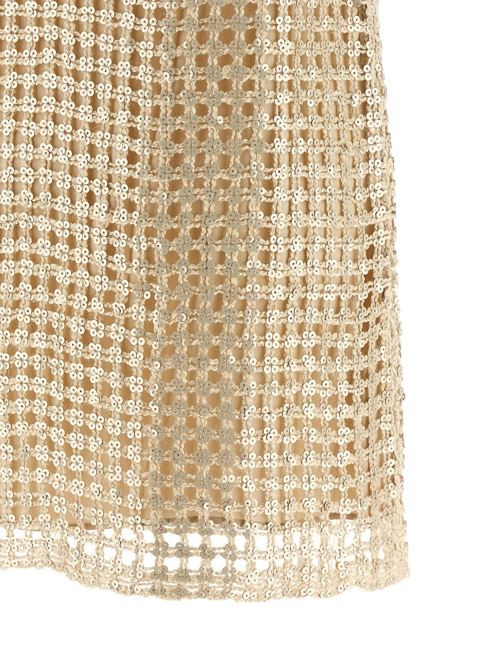 Brunello Cucinelli Bicolor Silk Short Women's Dress