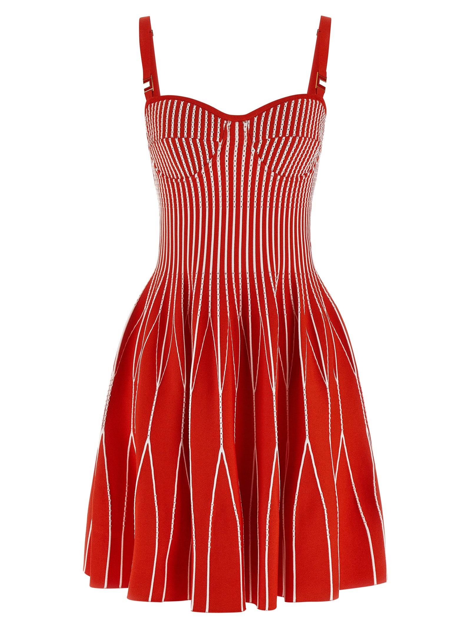 Elisabetta Franchi Multicolor Viscose Short Women's Dress