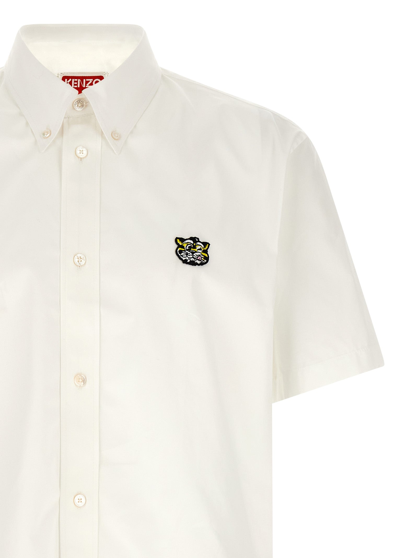 Kenzo White Cotton Men's Blouse