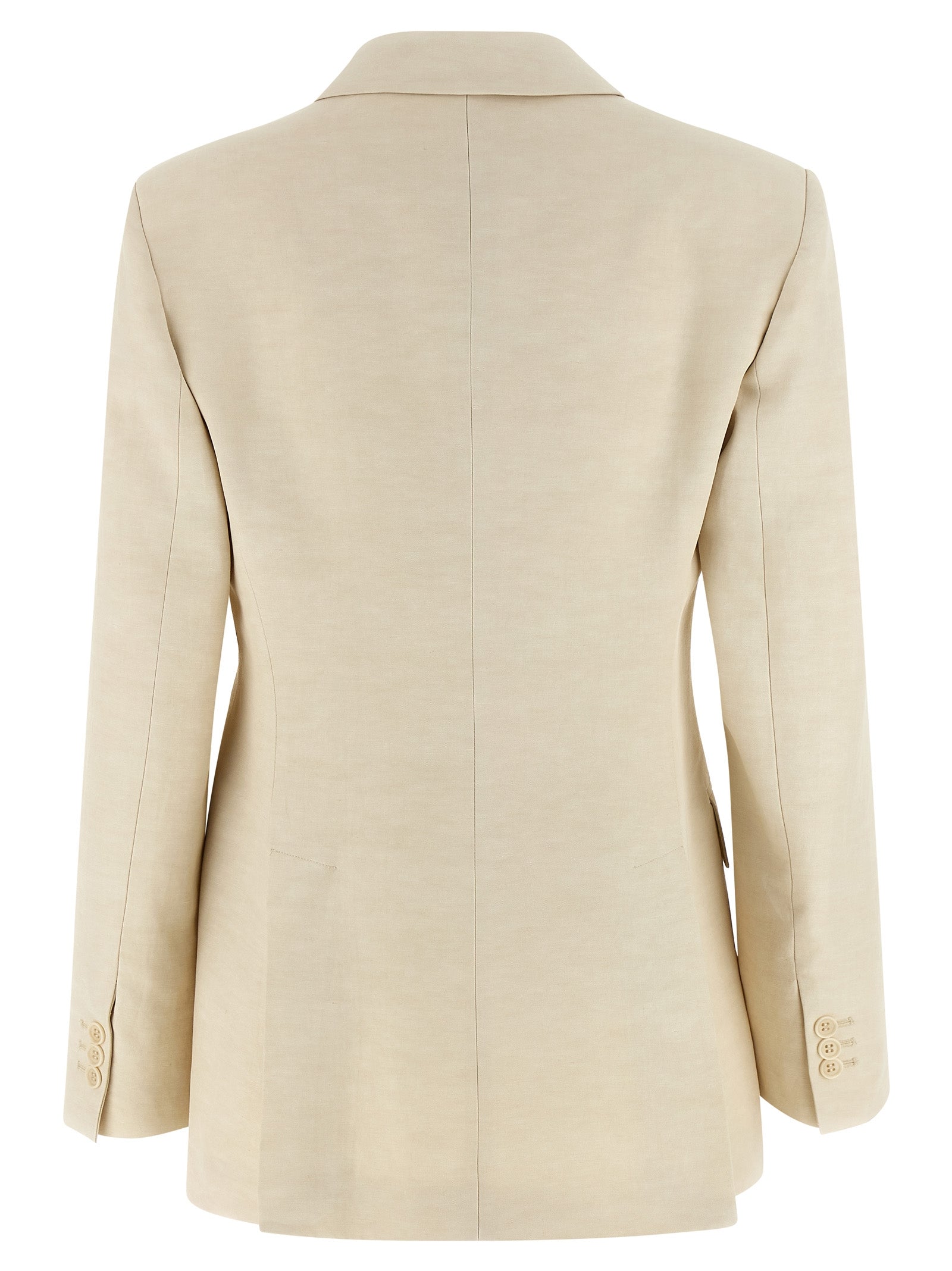 P.A.R.O.S.H. Beige Viscose Women's Blazer