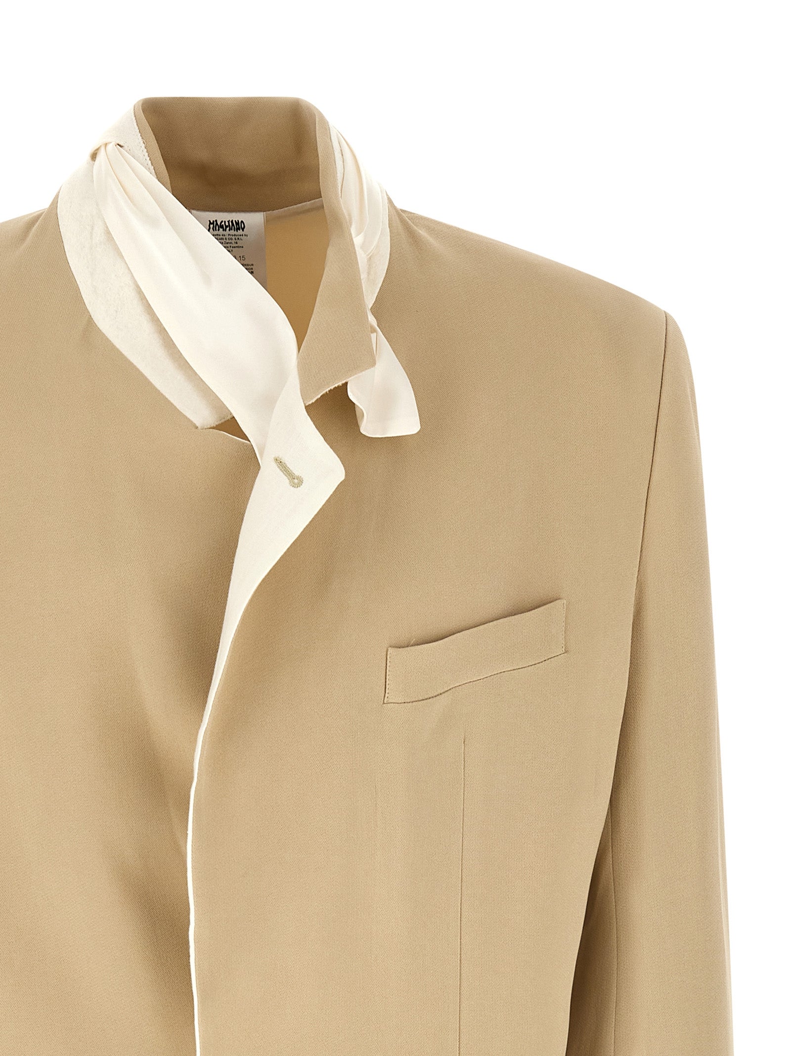 Magliano Beige Viscose Men's Blazer