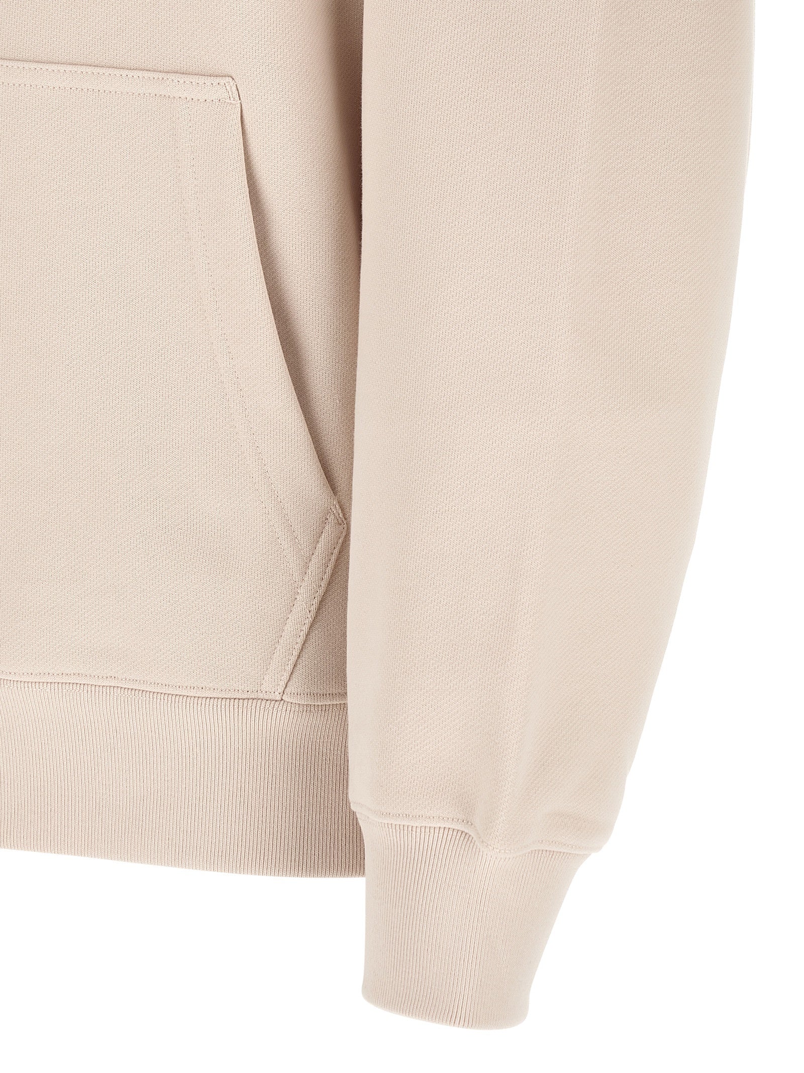 Maison Kitsuné Beige Cotton Men's Sweatshirt