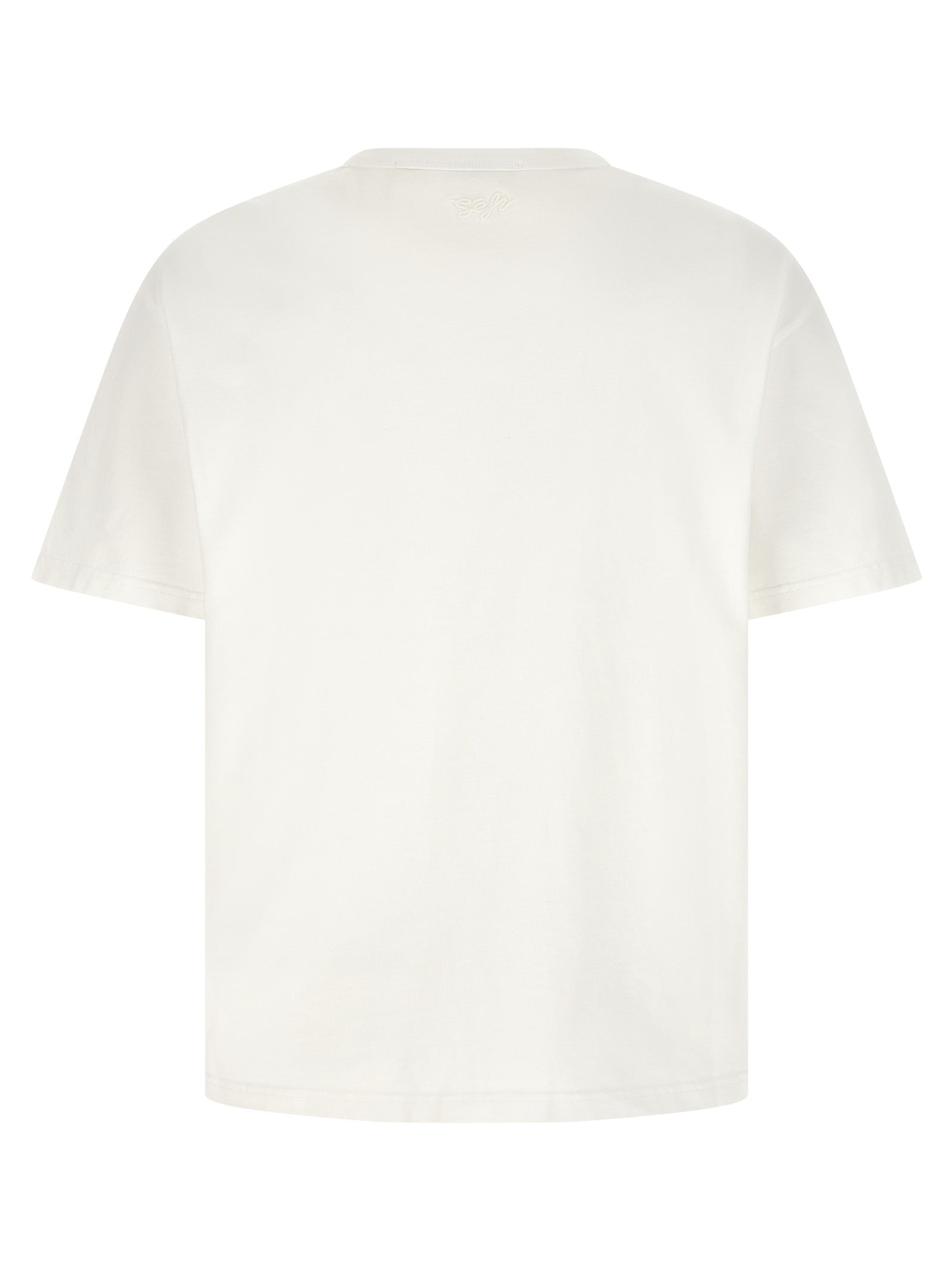 SÉFR White Cotton Men's T-Shirt