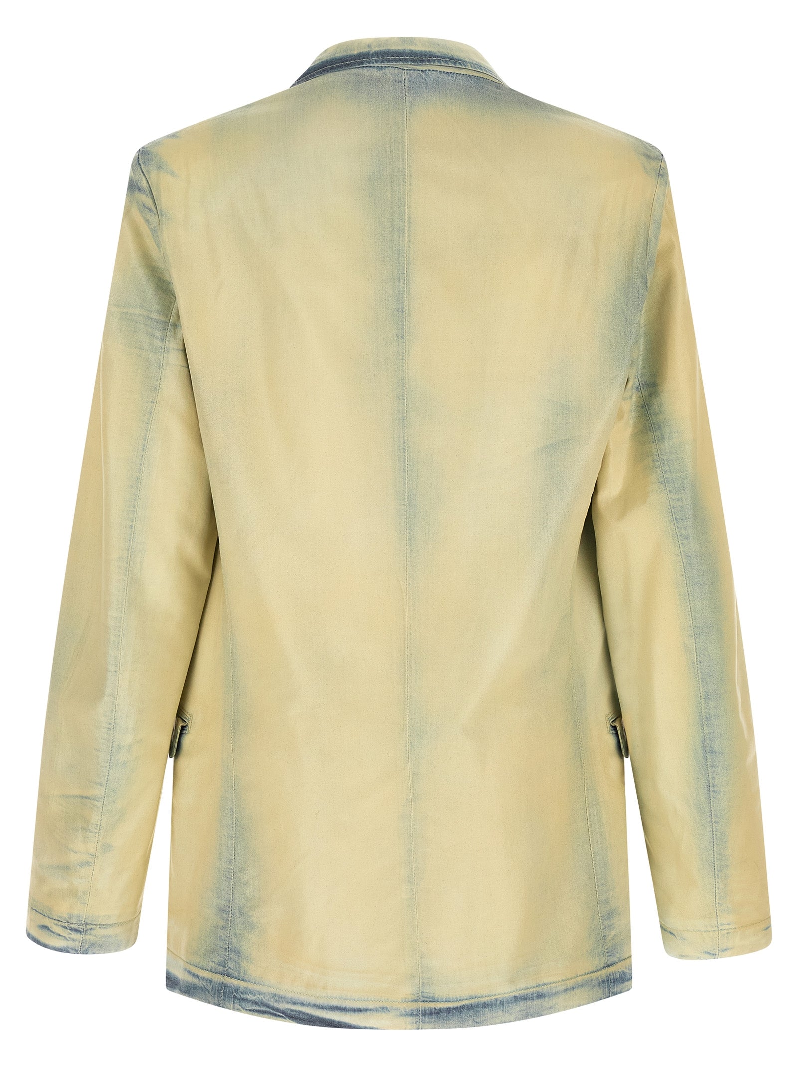 Diesel Beige Lyocell Men's Blazer