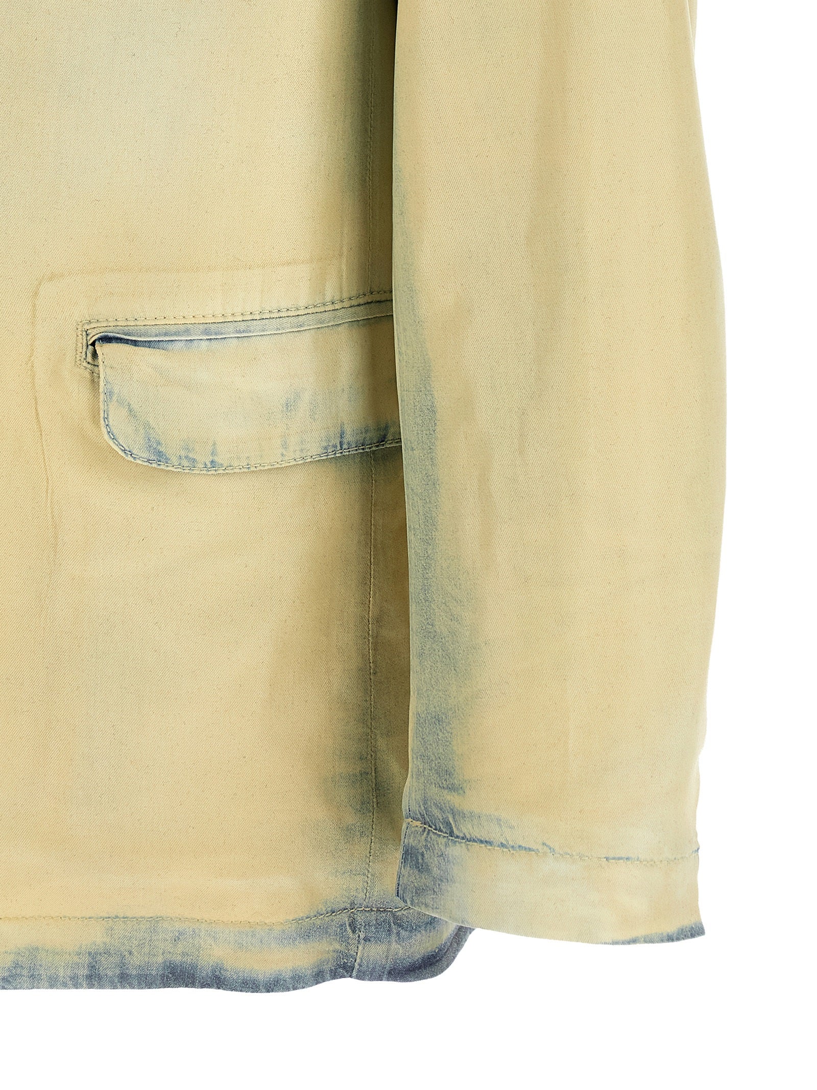 Diesel Beige Lyocell Men's Blazer