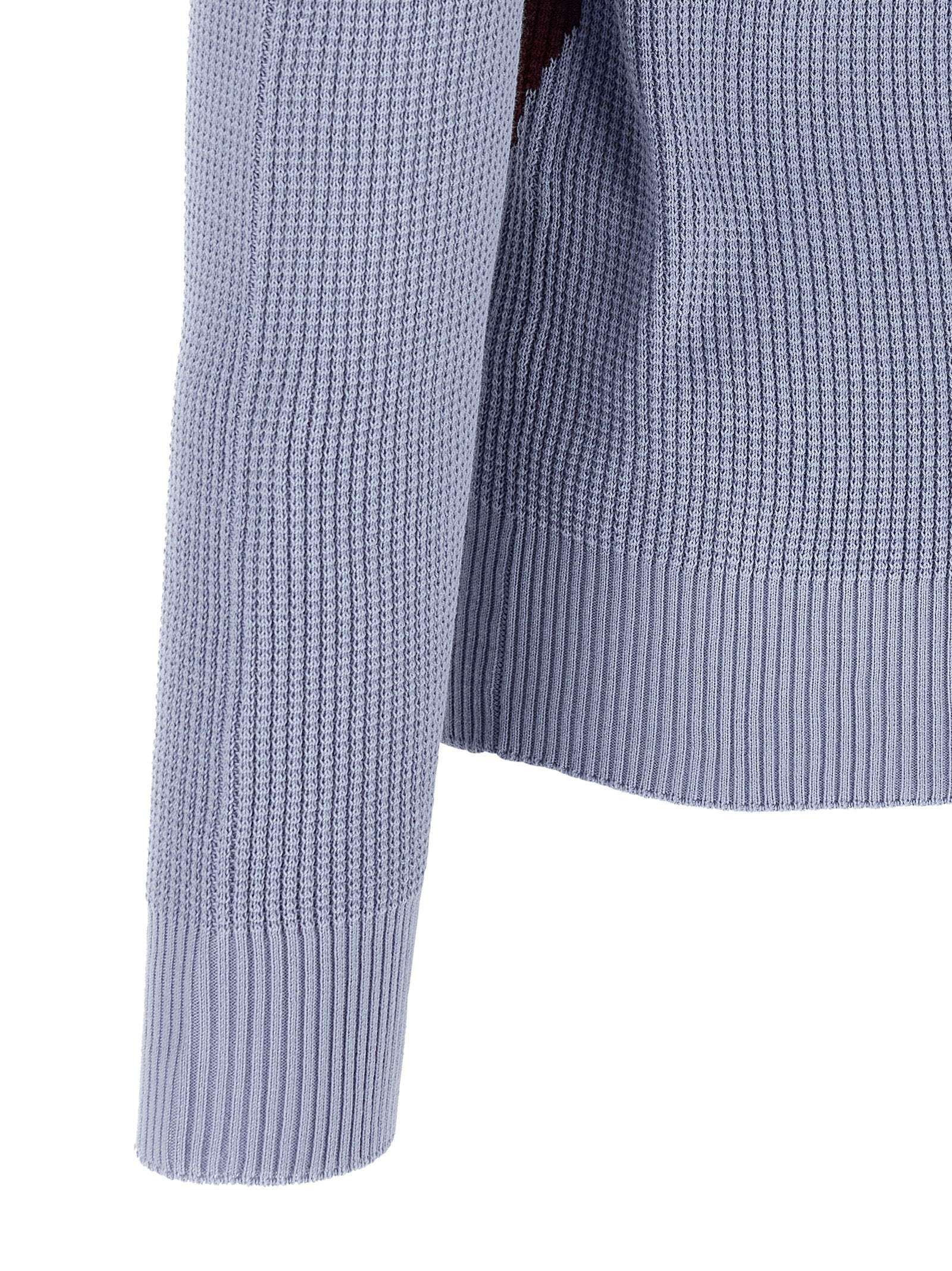 Ballantyne Blue Cotton Men's Cardigan