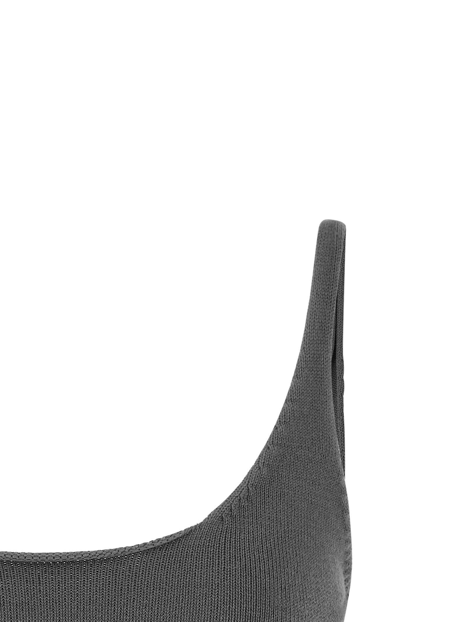 Entire Studios Gray Cotton Sport Women's Bra