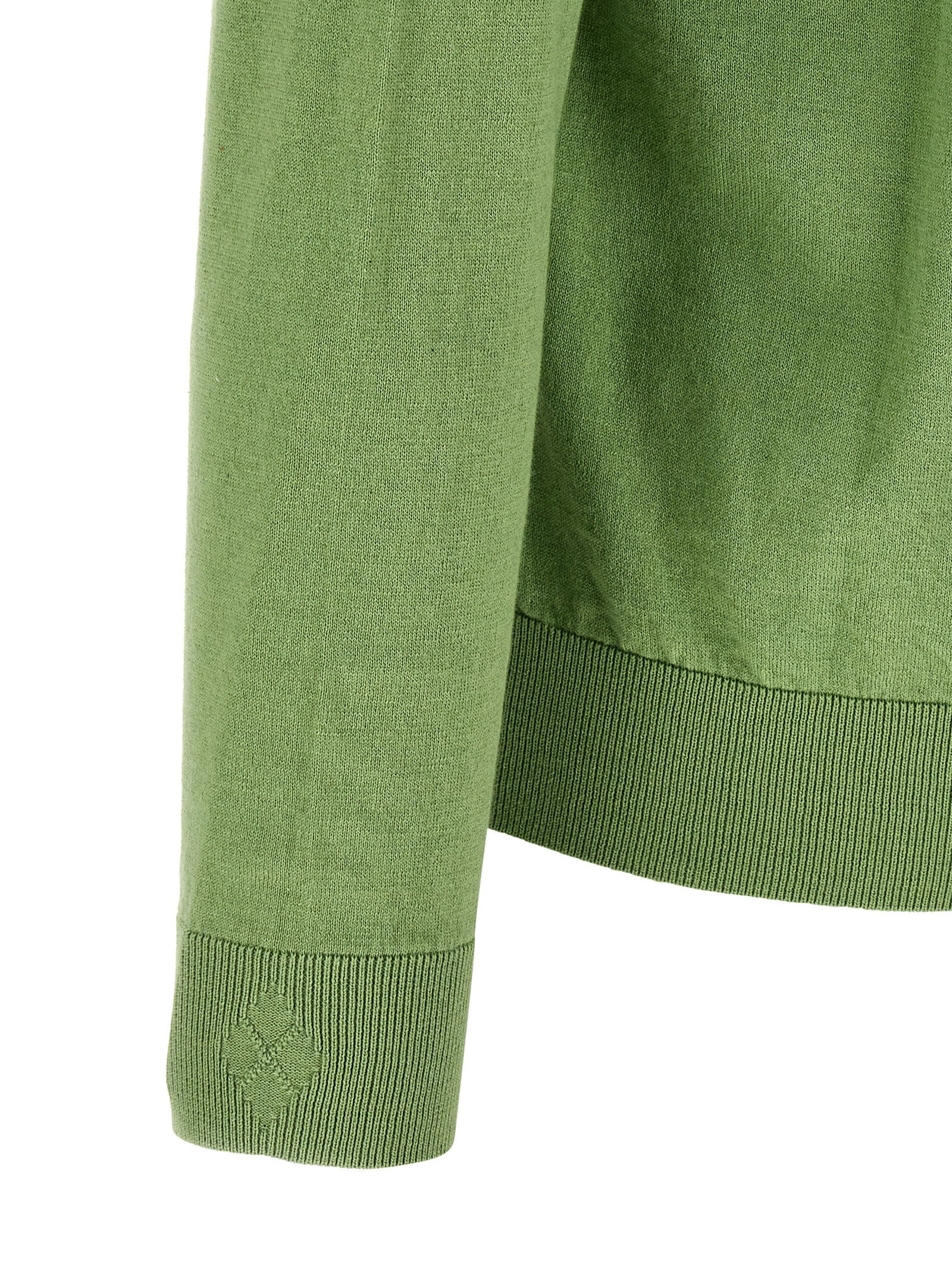 Ballantyne Bicolor Cotton Men's Cardigan