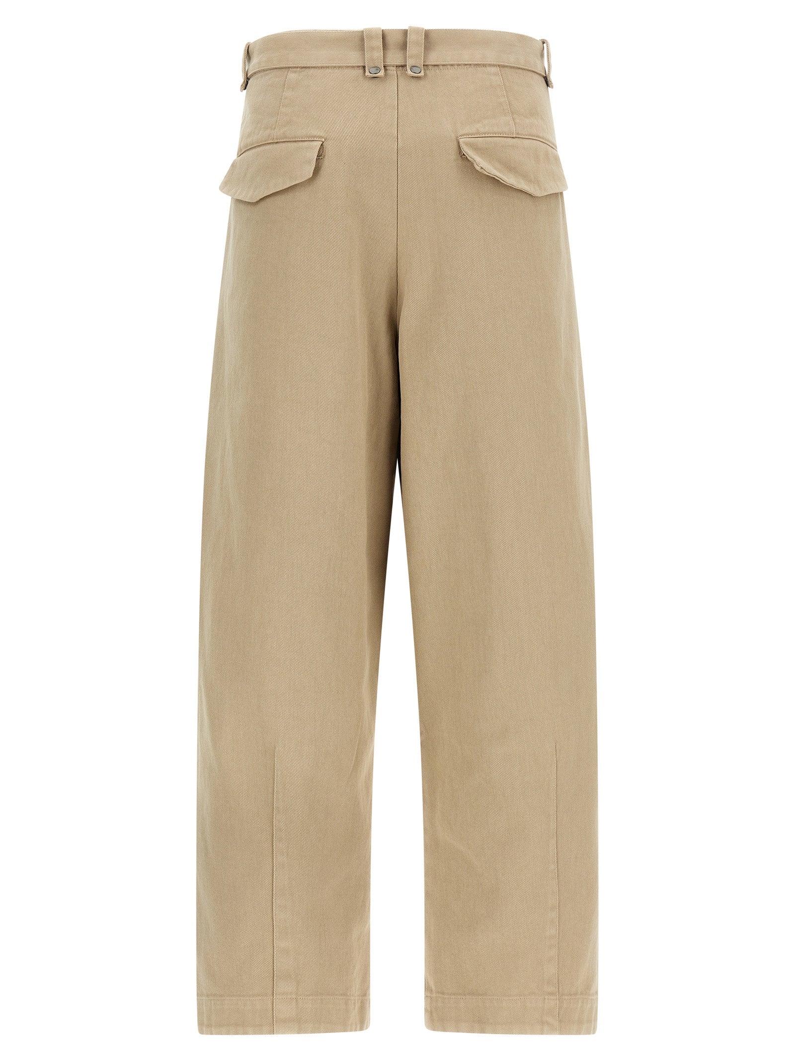 Entire Studios Beige Cotton Casual Men's Pants