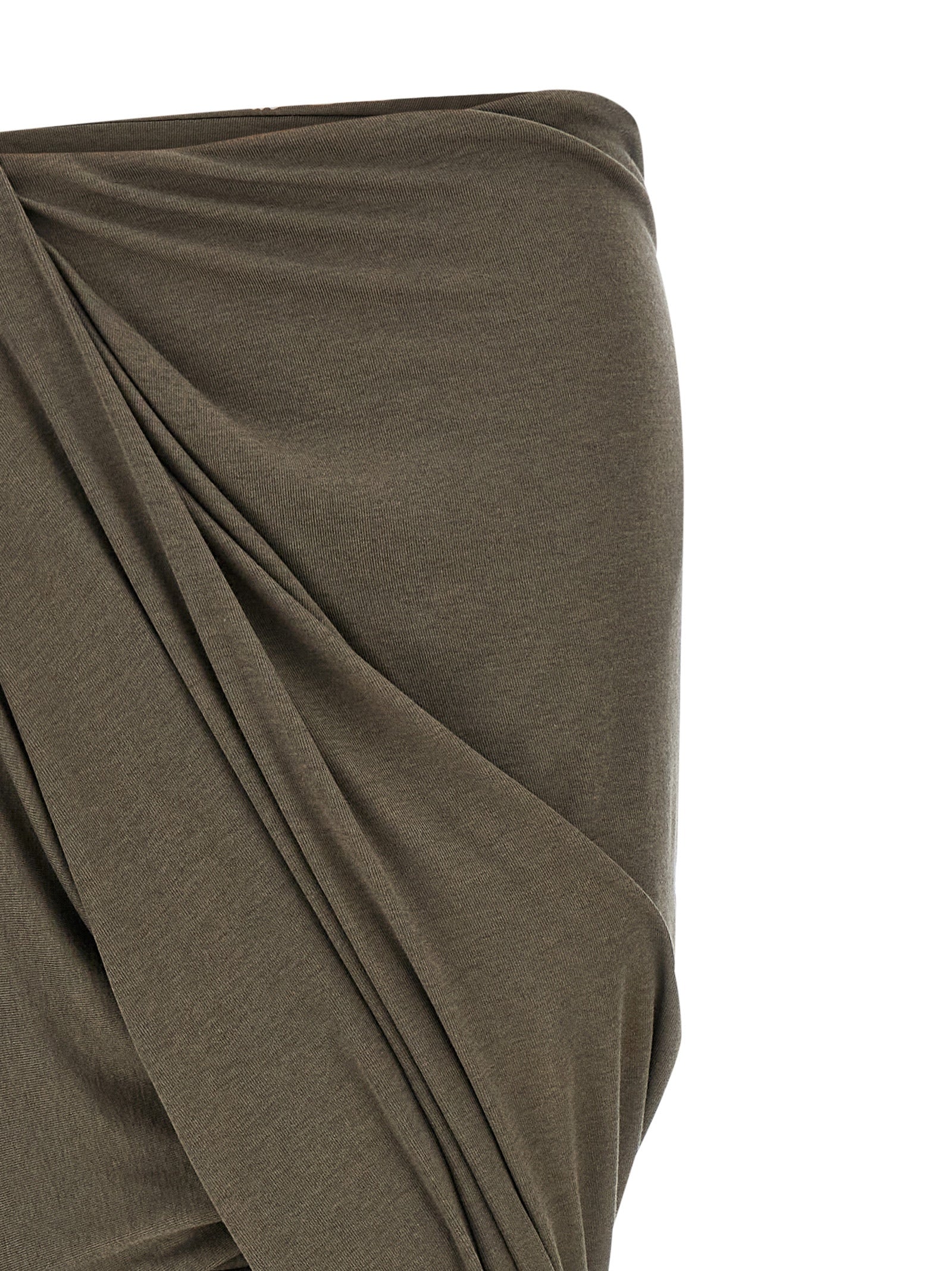 Entire Studios Gray Tencel Mini Women's Skirt