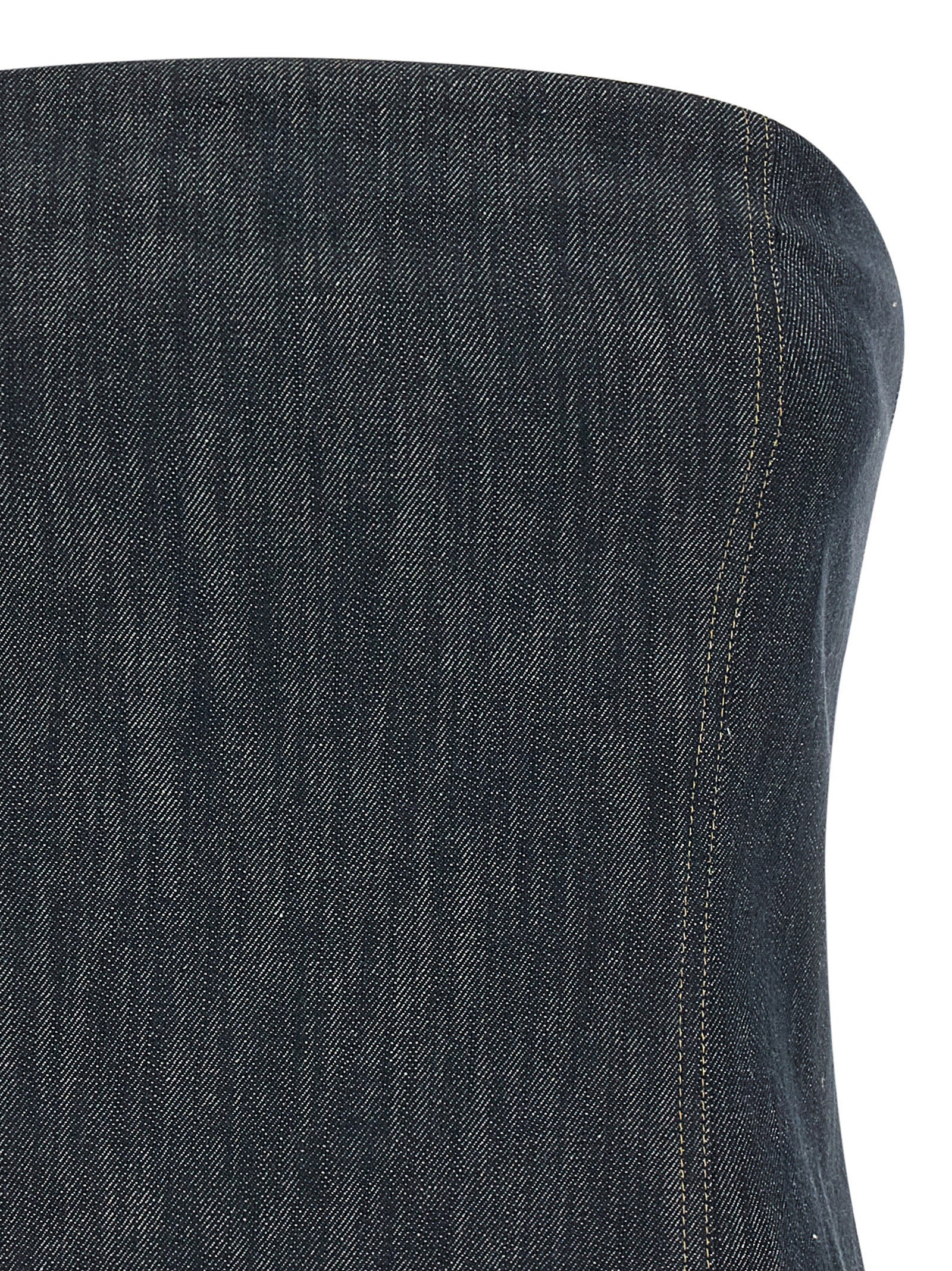 Brunello Cucinelli Blue Denim Women's Shirt