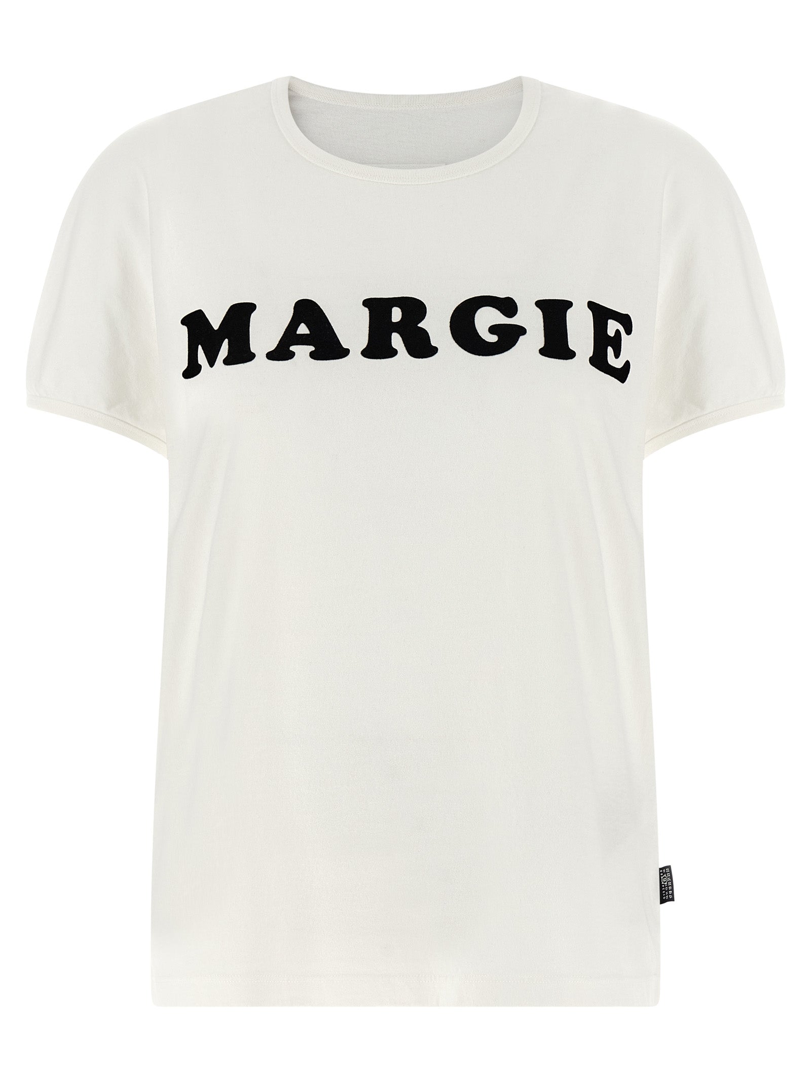 MM6 Maison Margiela White Cotton Women's T-Shirt