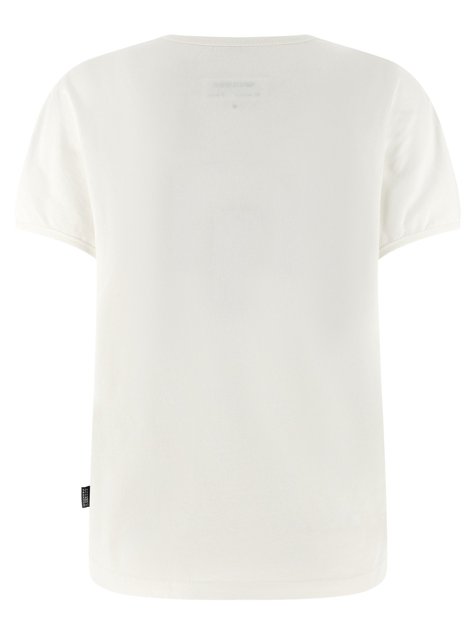 MM6 Maison Margiela White Cotton Women's T-Shirt