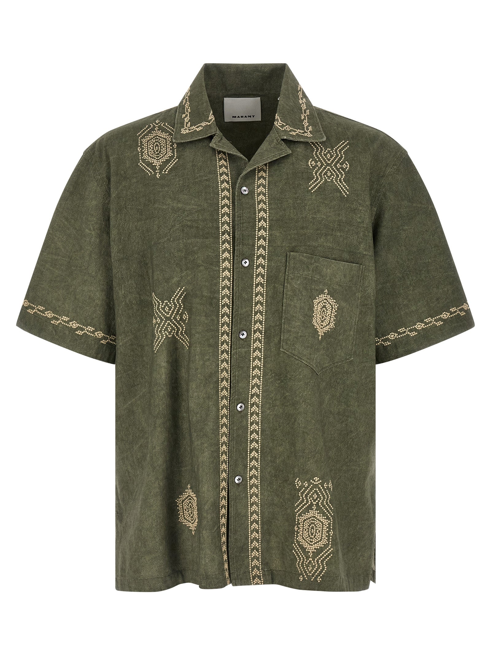 Isabel Marant Bicolor Cotton Men's Blouse