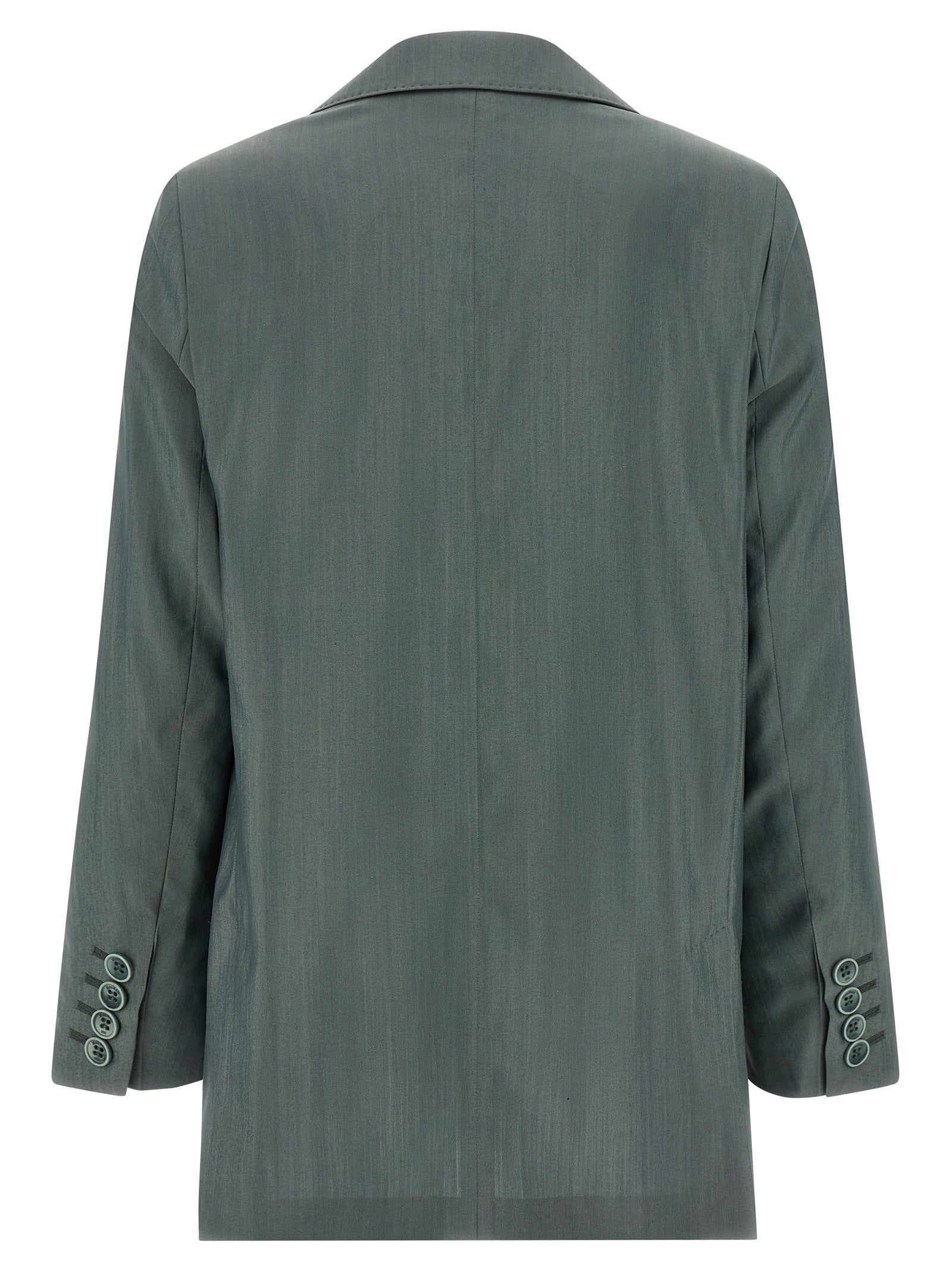 Max Mara Bicolor Virgin Wool Women's Blazer