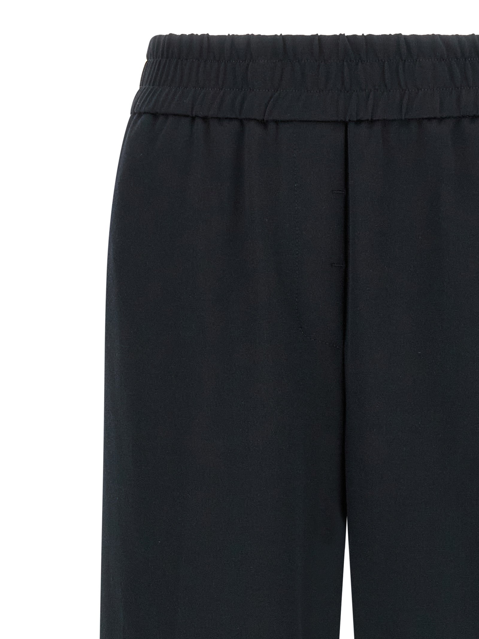 Peserico Blue Cotton Casual Women's Pants