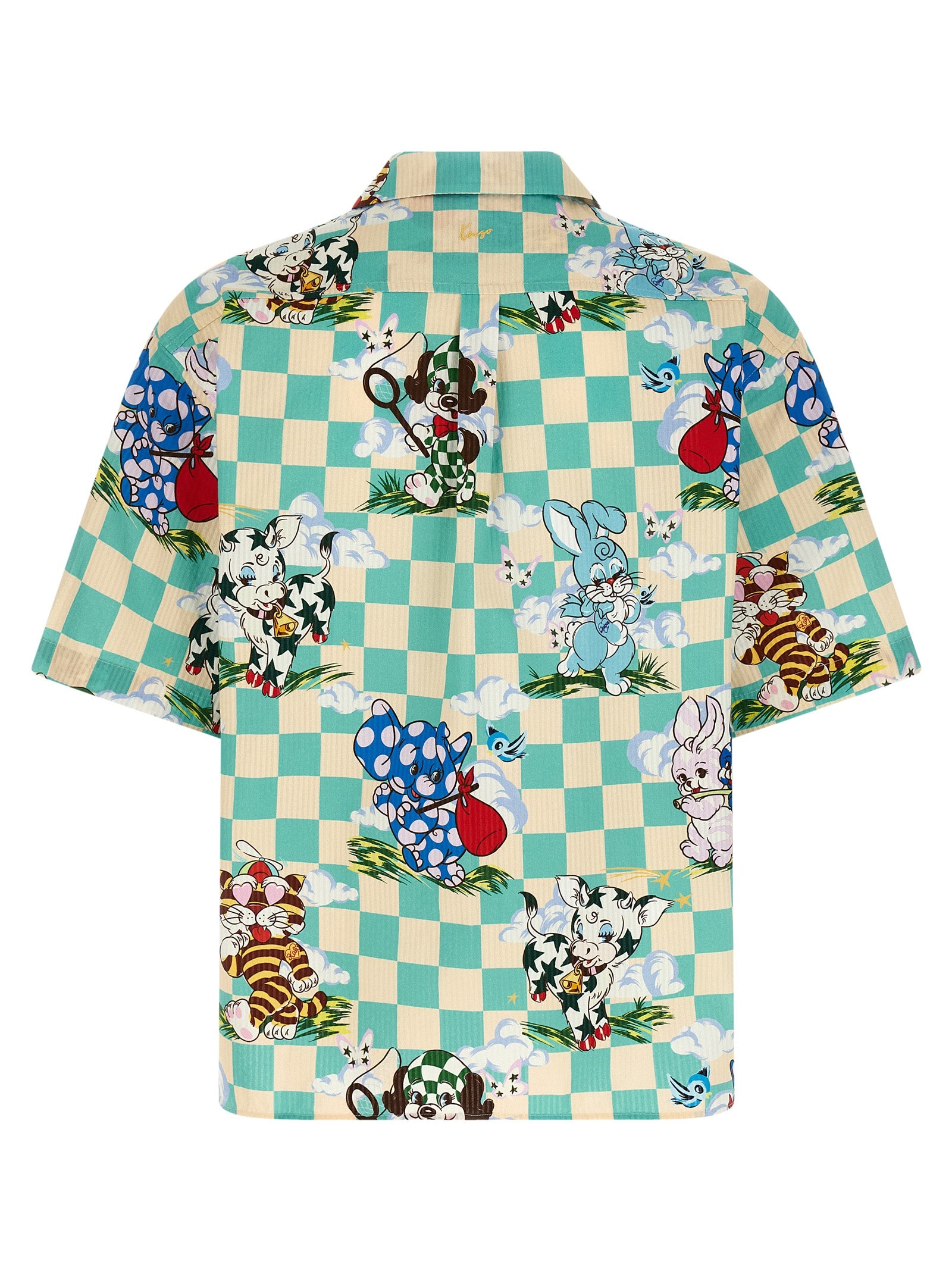 Kenzo Multicolor Cotton Men's Blouse