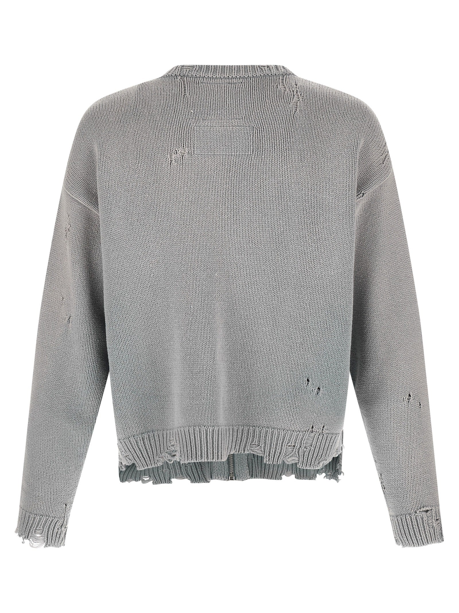 Maison Mihara Yasuhiro Gray Cotton Men's Cardigan