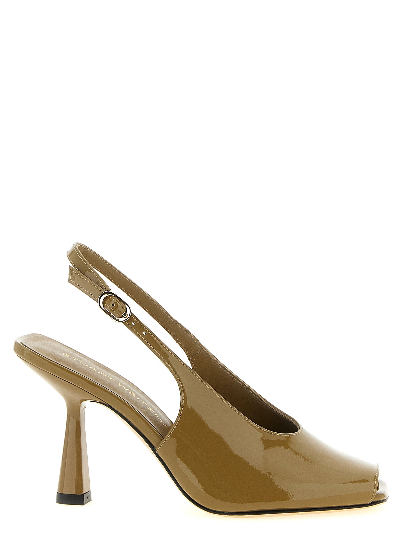 Stuart Weitzman Bicolor Polyethylene High Heel Women's Pumps