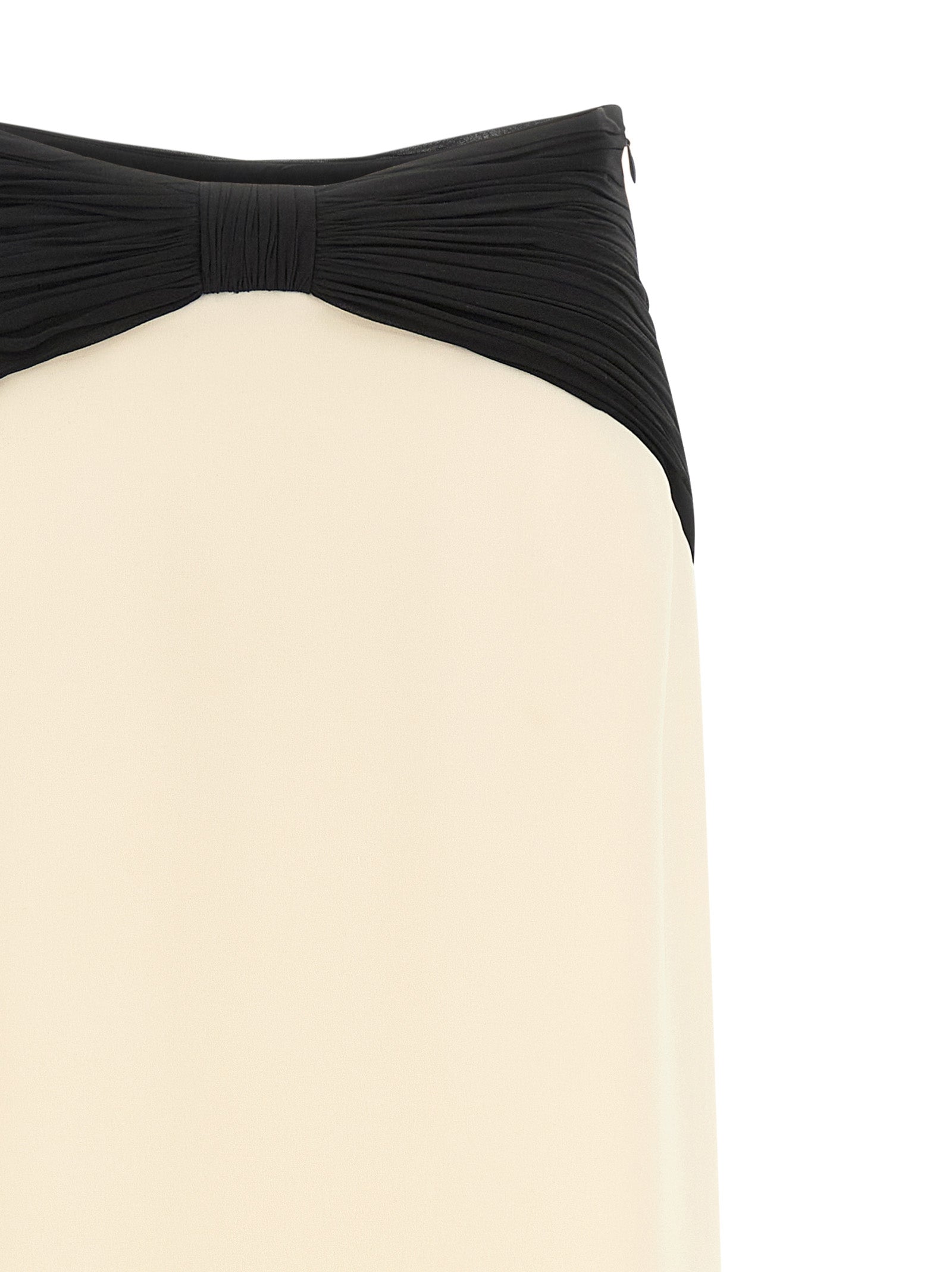 Valentino Garavani Bicolor Silk Mini Women's Skirt