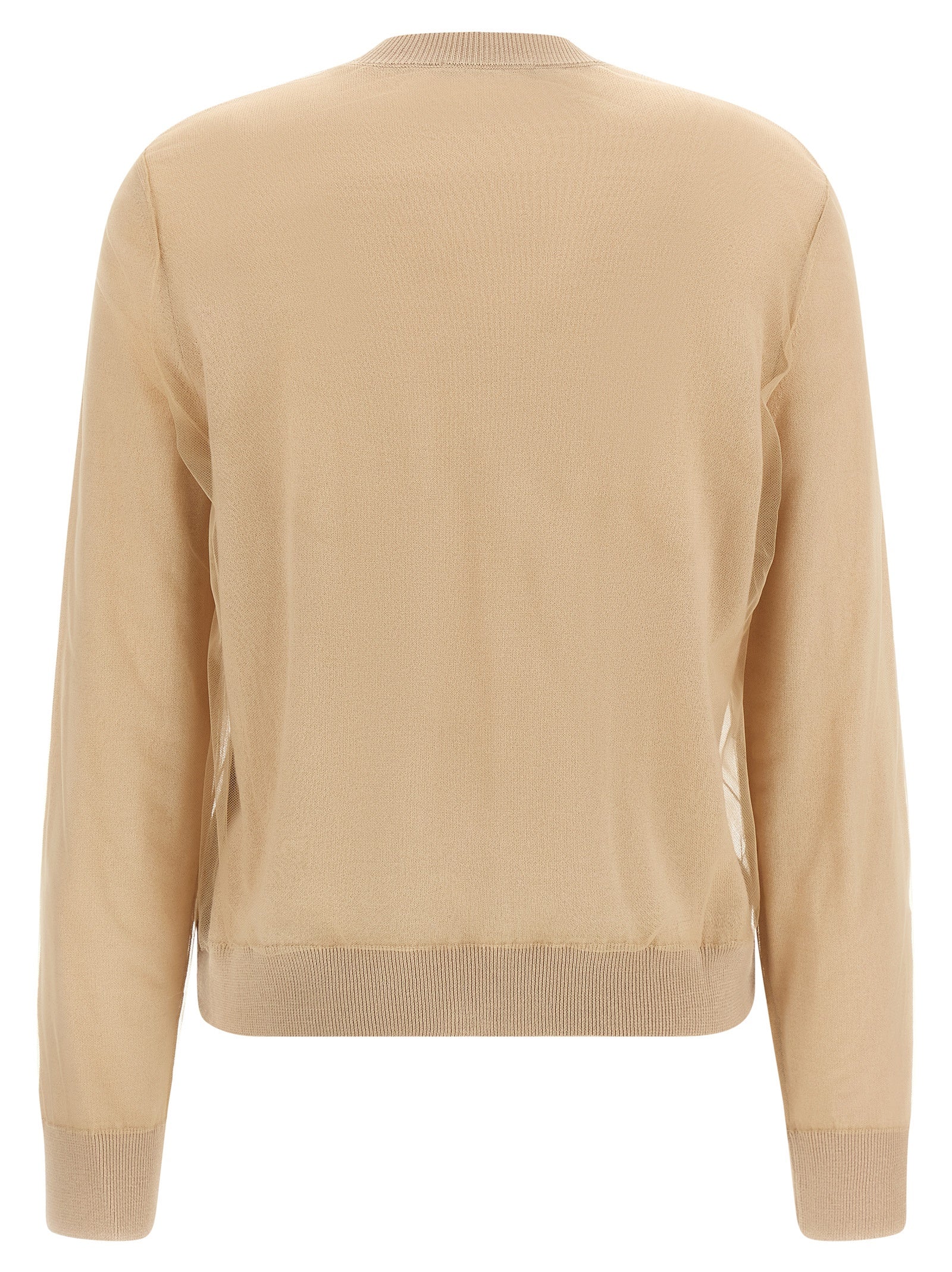 Fabiana Filippi Brown Virgin Wool Women's Cardigan
