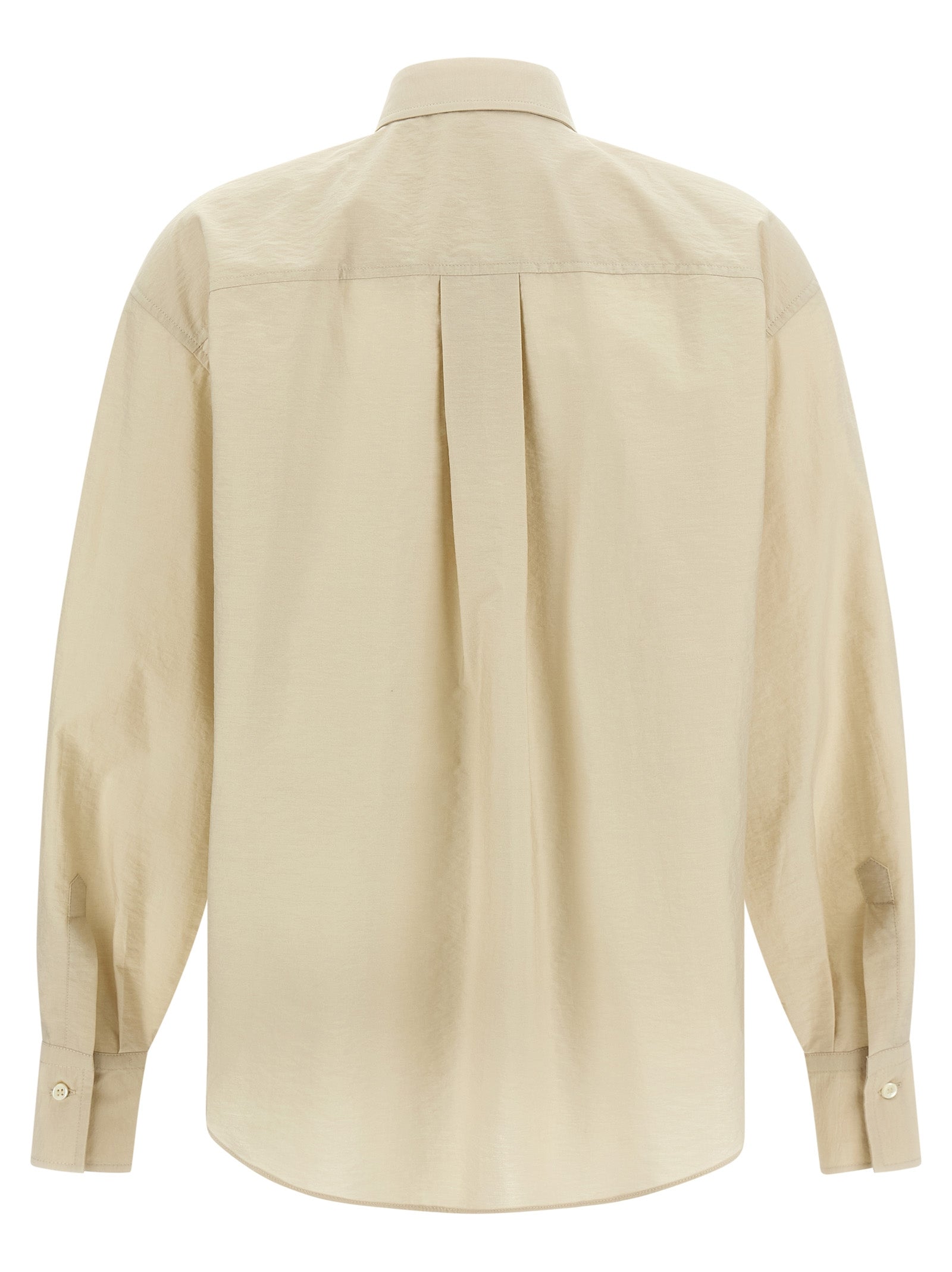 Brunello Cucinelli Beige Cotton Women's Blouse
