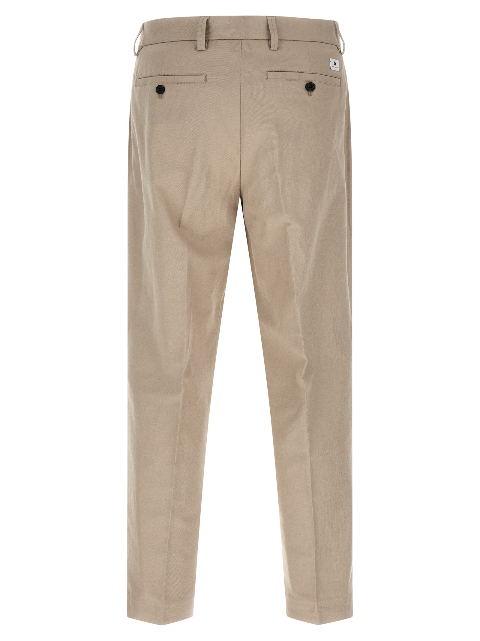 Department 5 Beige Cotton Casual Men's Pants