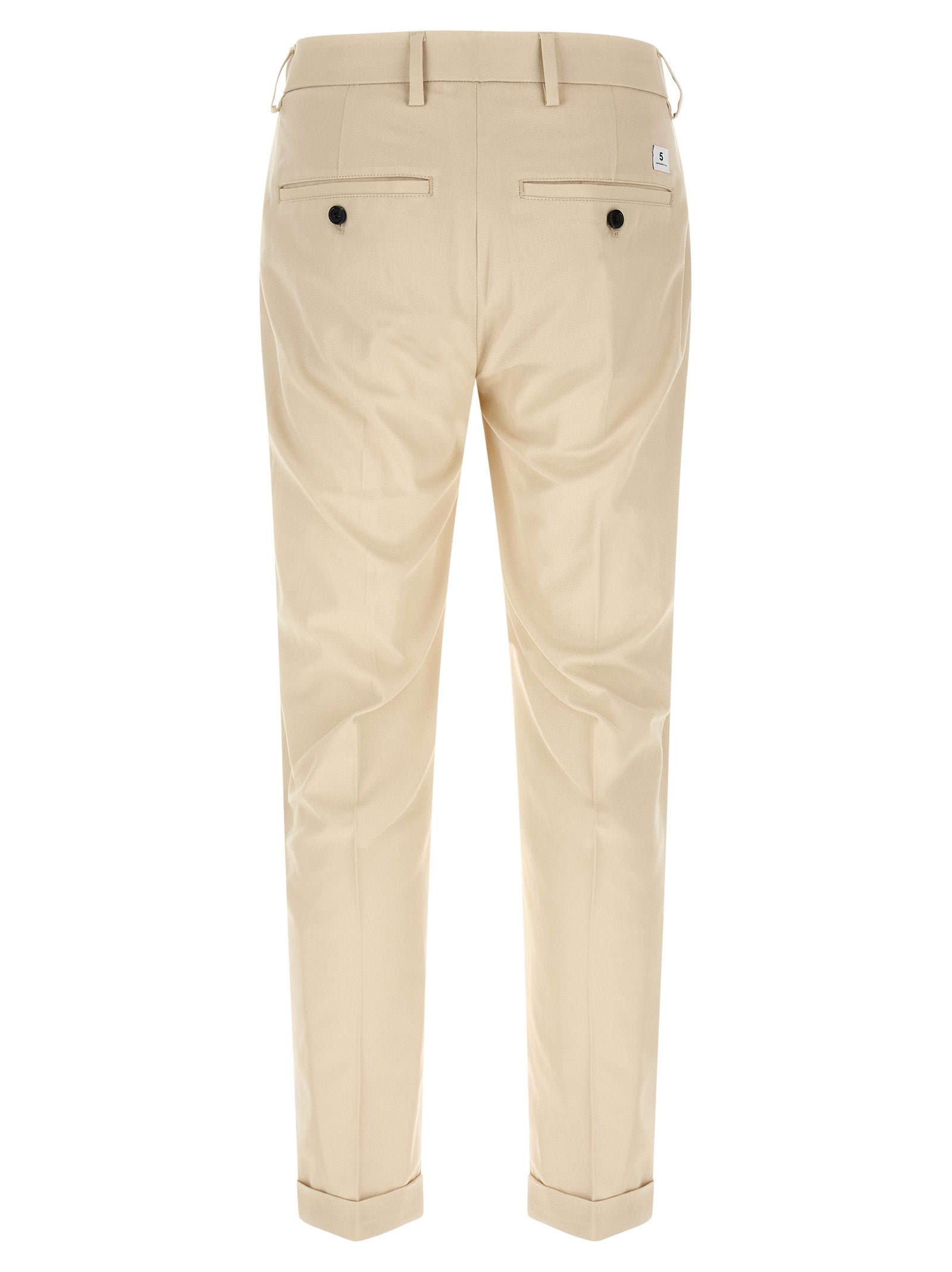Department 5 Beige Cotton Chino Men's Pants