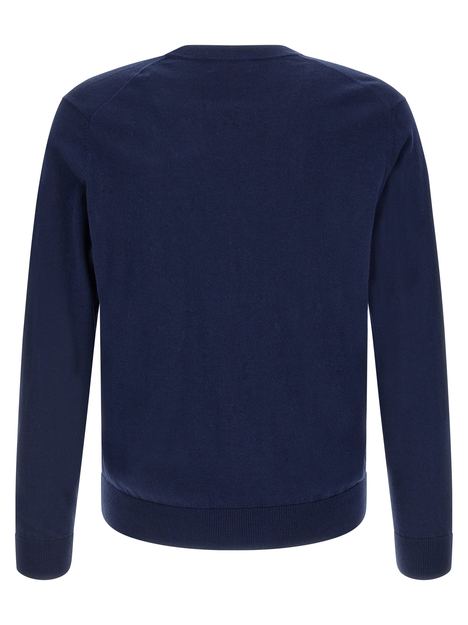 Ballantyne Blue Cotton Men's Cardigan
