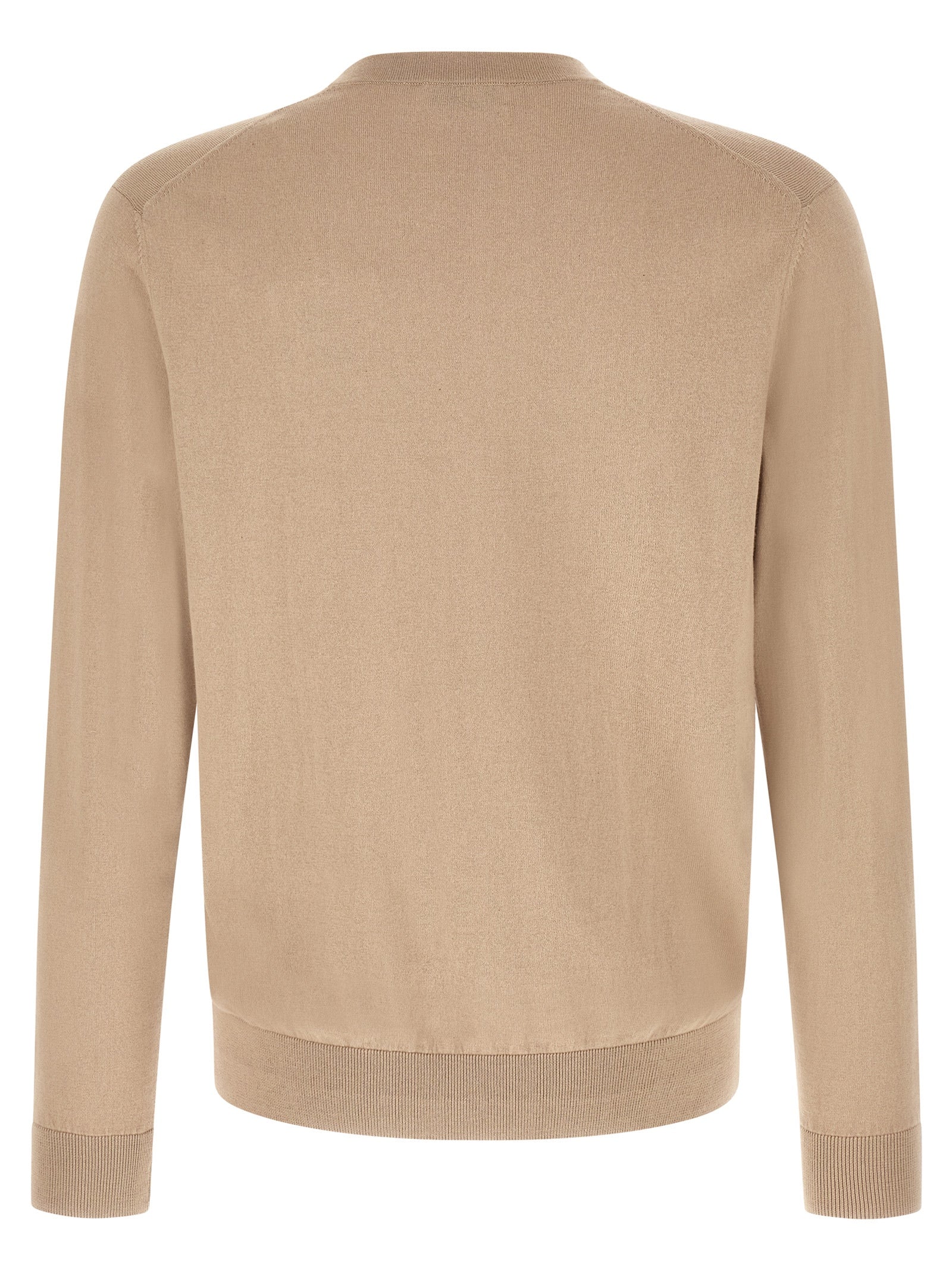 Ballantyne Beige Cotton Men's Cardigan
