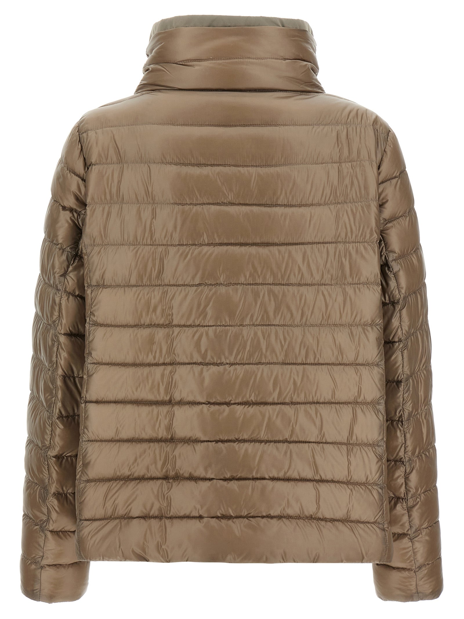 Herno Brown Polyamide Full-Length Women's Jacket